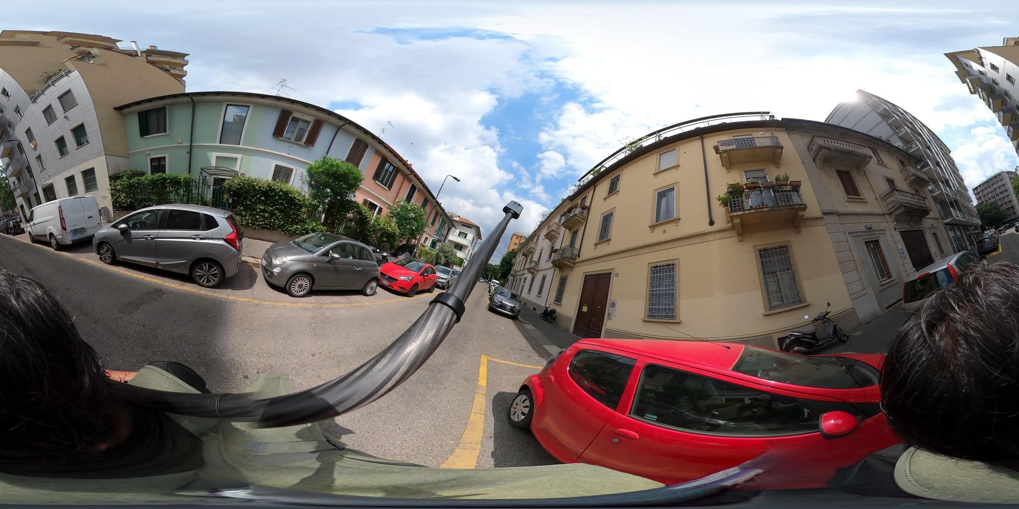 Street view near Bed and Bread, Milan — © mapconcierge (CC BY-SA · Mapillary)