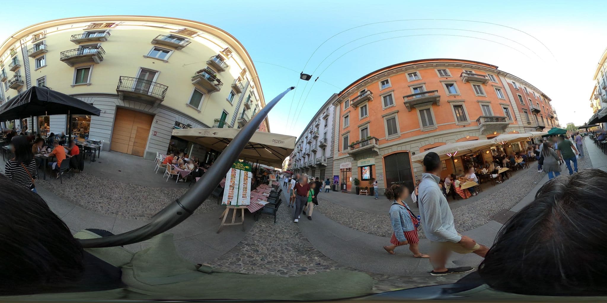 Street view near Zebra Naviglio, Milan — © mapconcierge (CC BY-SA · Mapillary)
