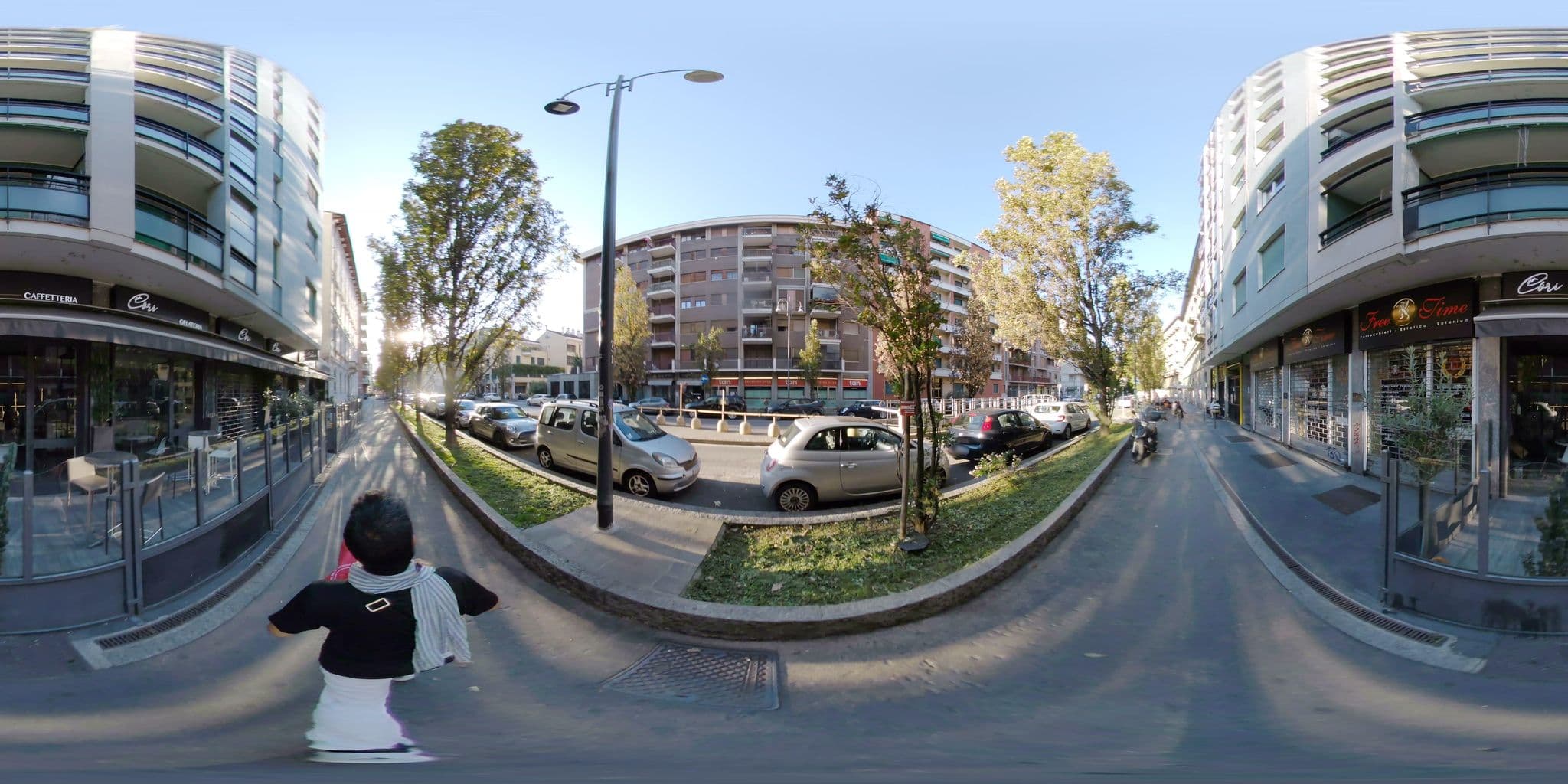 Street view near bb hotel Appart, Milan — © mapconcierge (CC BY-SA · Mapillary)