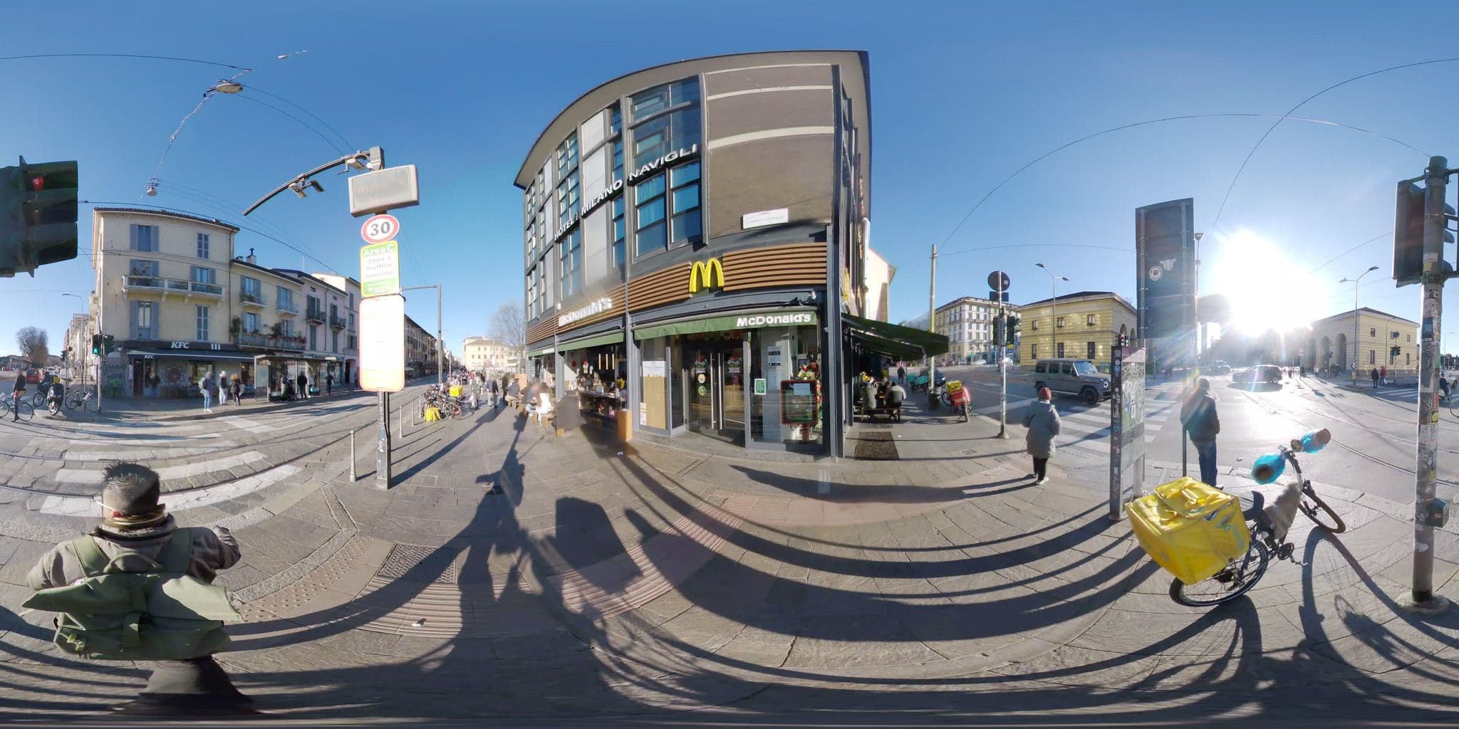 Street view near StudioB26, Milan — © mapconcierge (CC BY-SA · Mapillary)