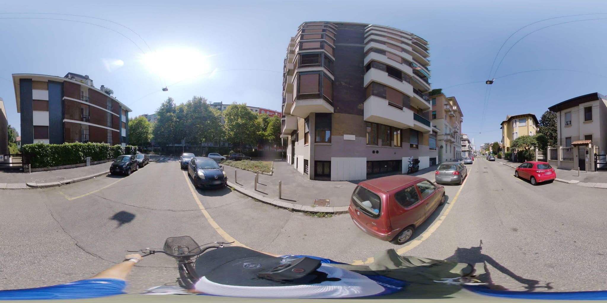 Street view near La Maison City Life Apartments, San Siro — © mapconcierge (CC BY-SA · Mapillary)