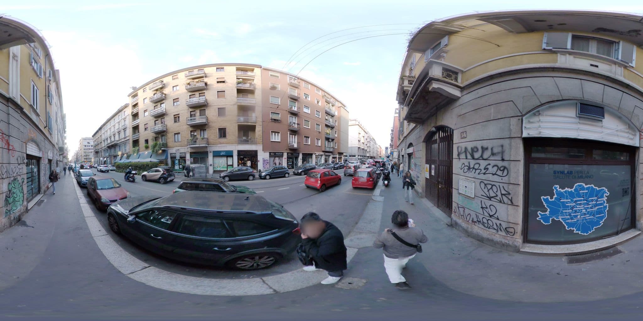Street view near Milano Apartments - S.Agostino, Milan — © mapconcierge (CC BY-SA · Mapillary)