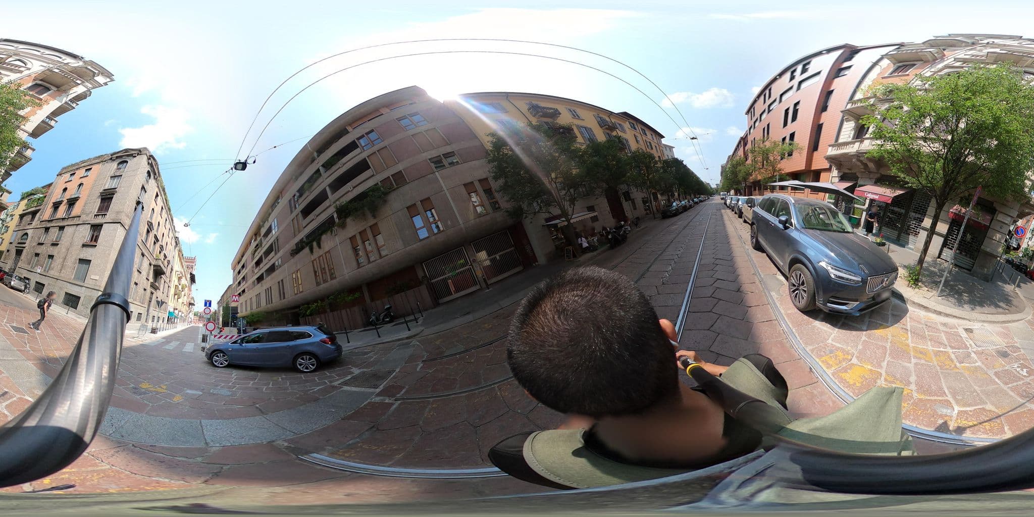 Street view near Charming De Togni Apartment, Milan — © mapconcierge (CC BY-SA · Mapillary)