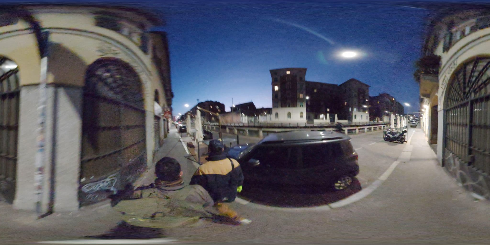 Street view near Air BnB, Milan — © mapconcierge (CC BY-SA · Mapillary)