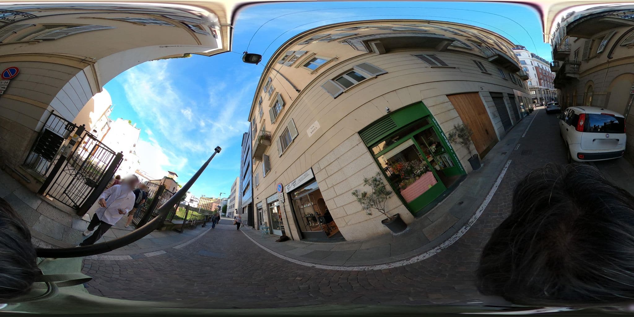 Street view near Italianway-Brisa, Milan — © mapconcierge (CC BY-SA · Mapillary)