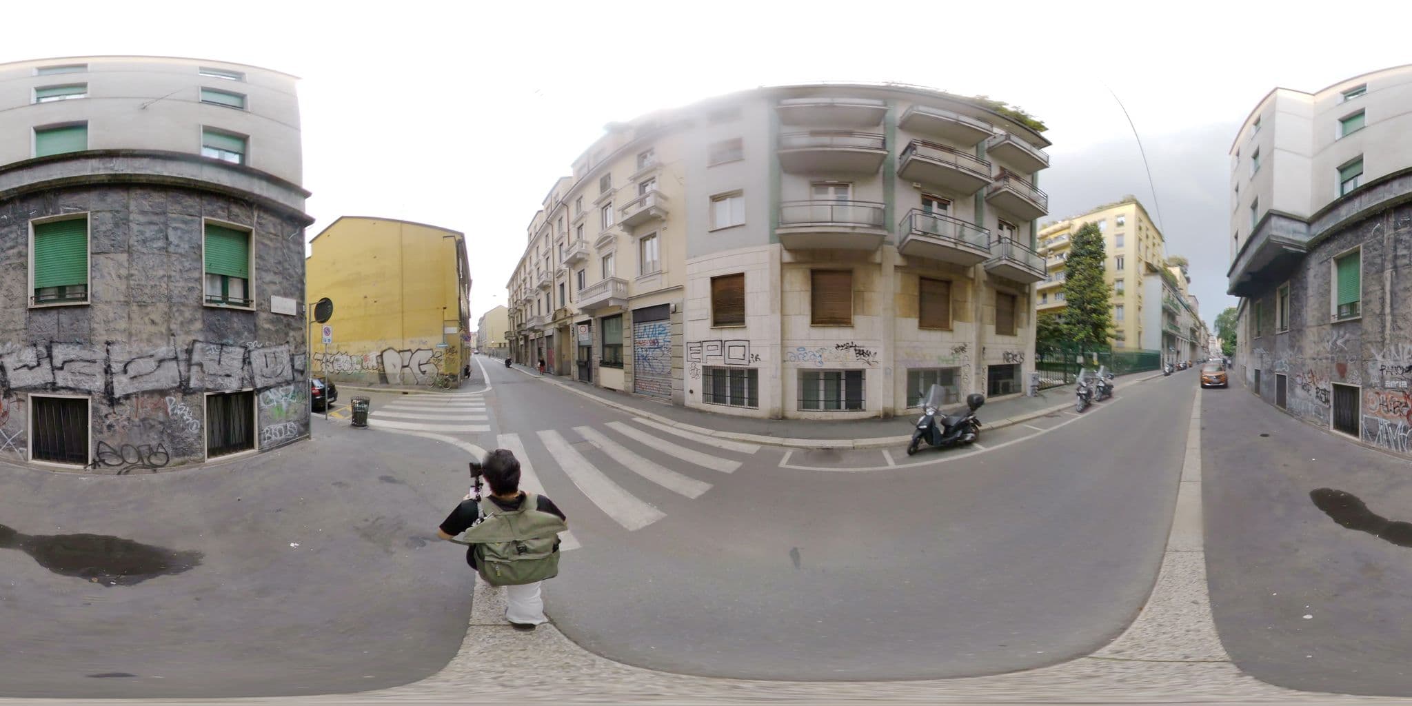 Street view near B&b Sant'Agostino, Milan — © mapconcierge (CC BY-SA · Mapillary)