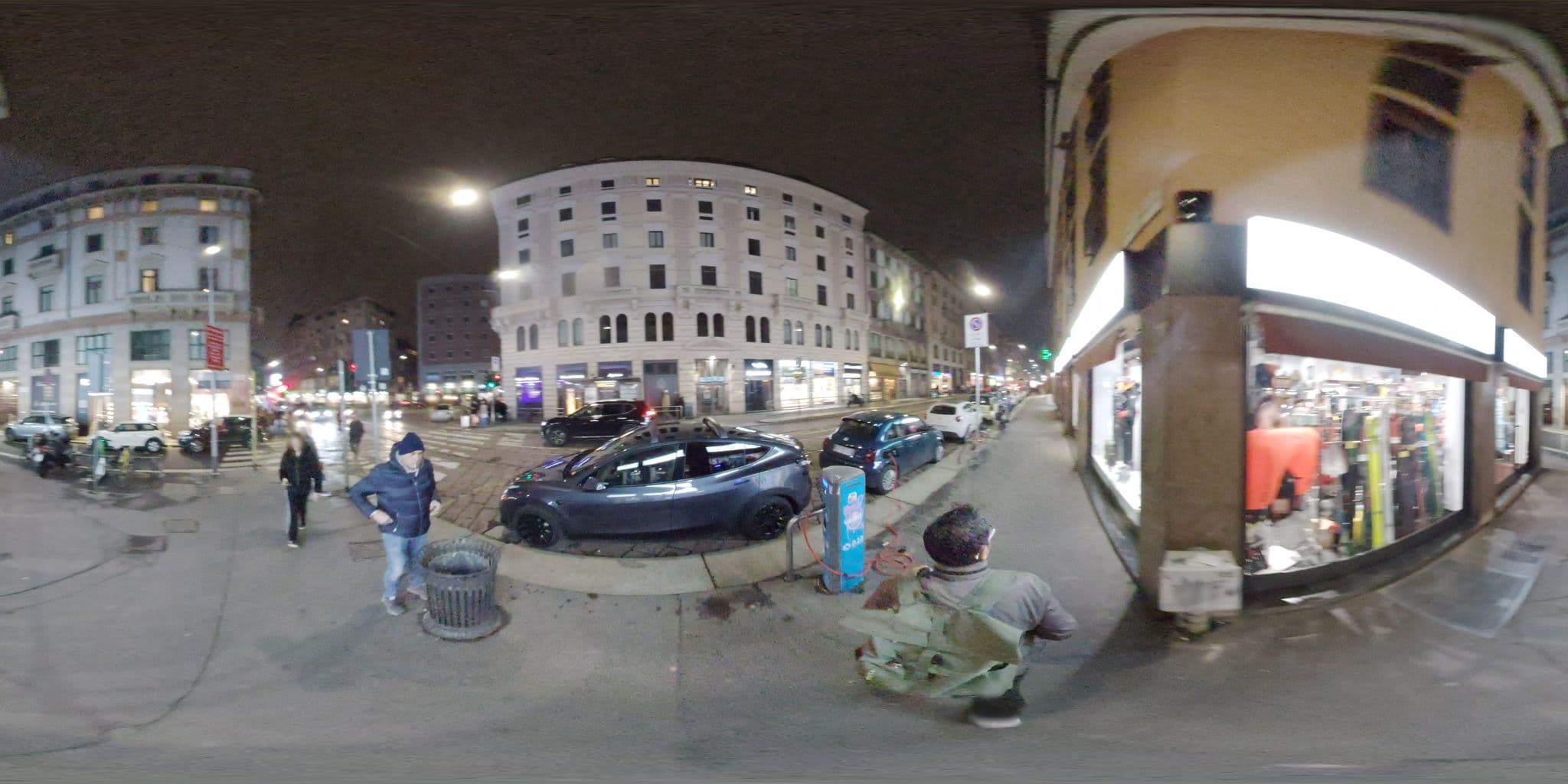 Street view near Correnti B&B, Milan — © mapconcierge (CC BY-SA · Mapillary)