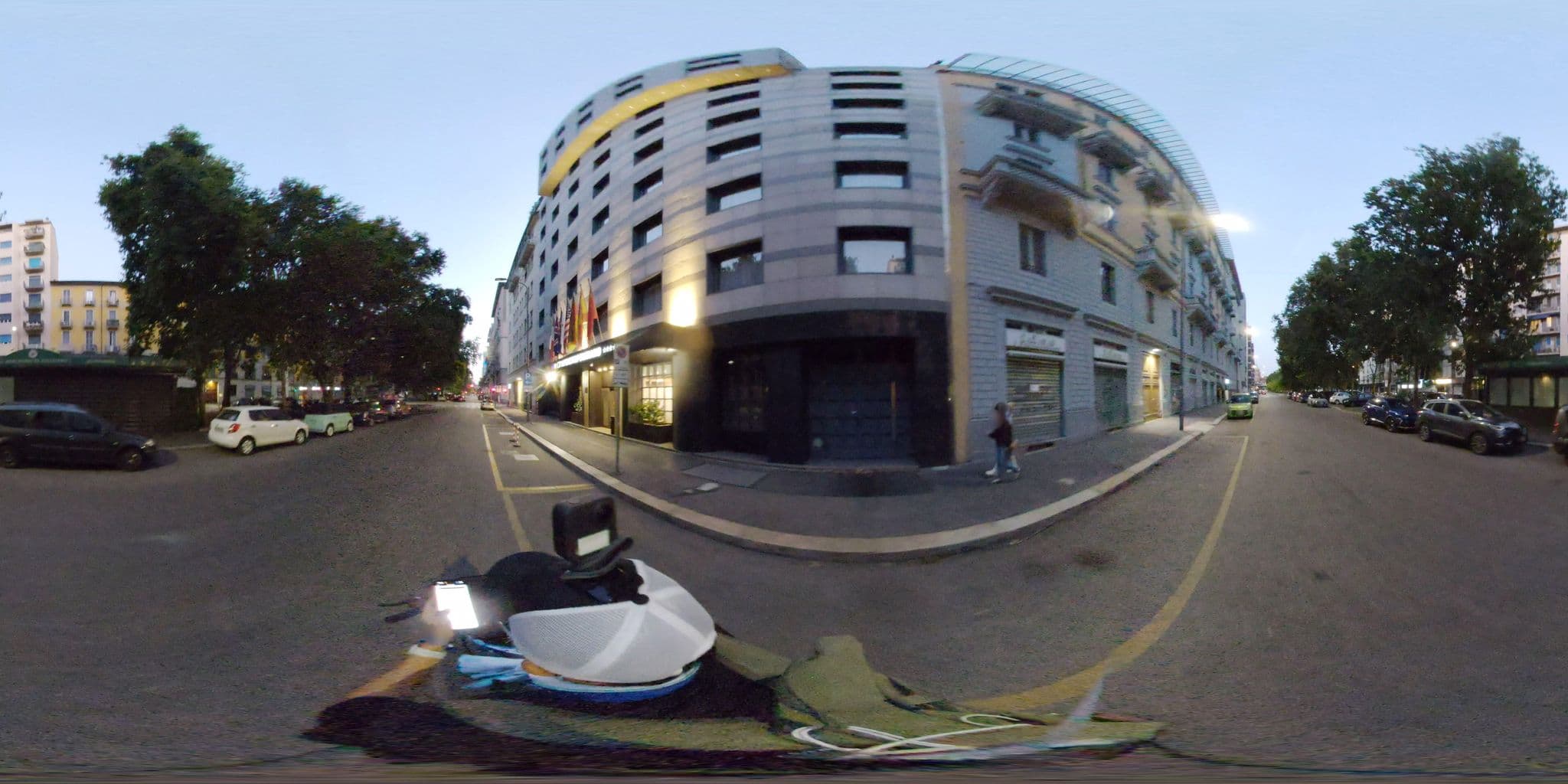 Street view near ADI Hotel Poliziano Fiera, Chinatown — © mapconcierge (CC BY-SA · Mapillary)