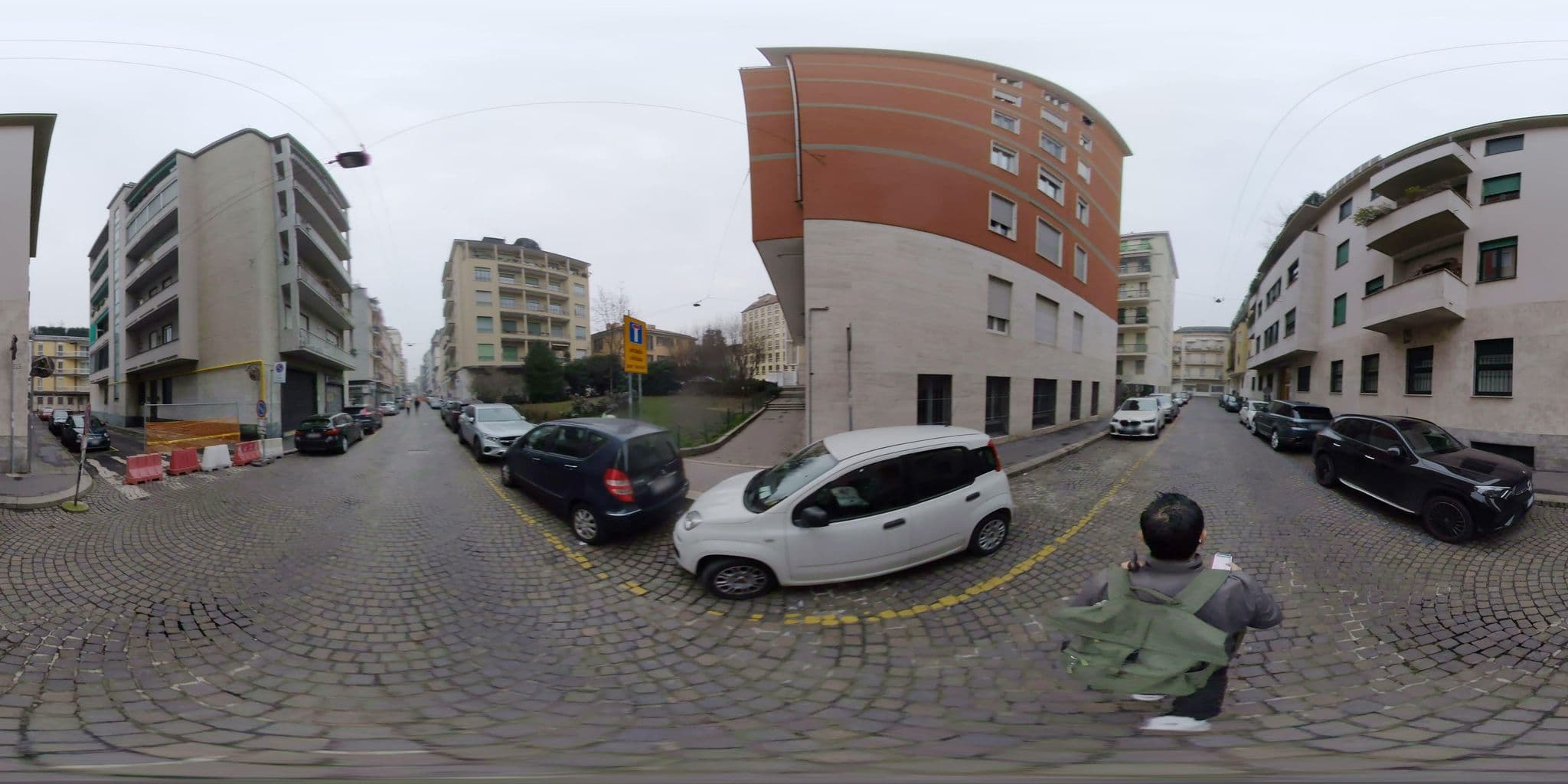 Street view near Residenza Cornaggia, Milan — © mapconcierge (CC BY-SA · Mapillary)