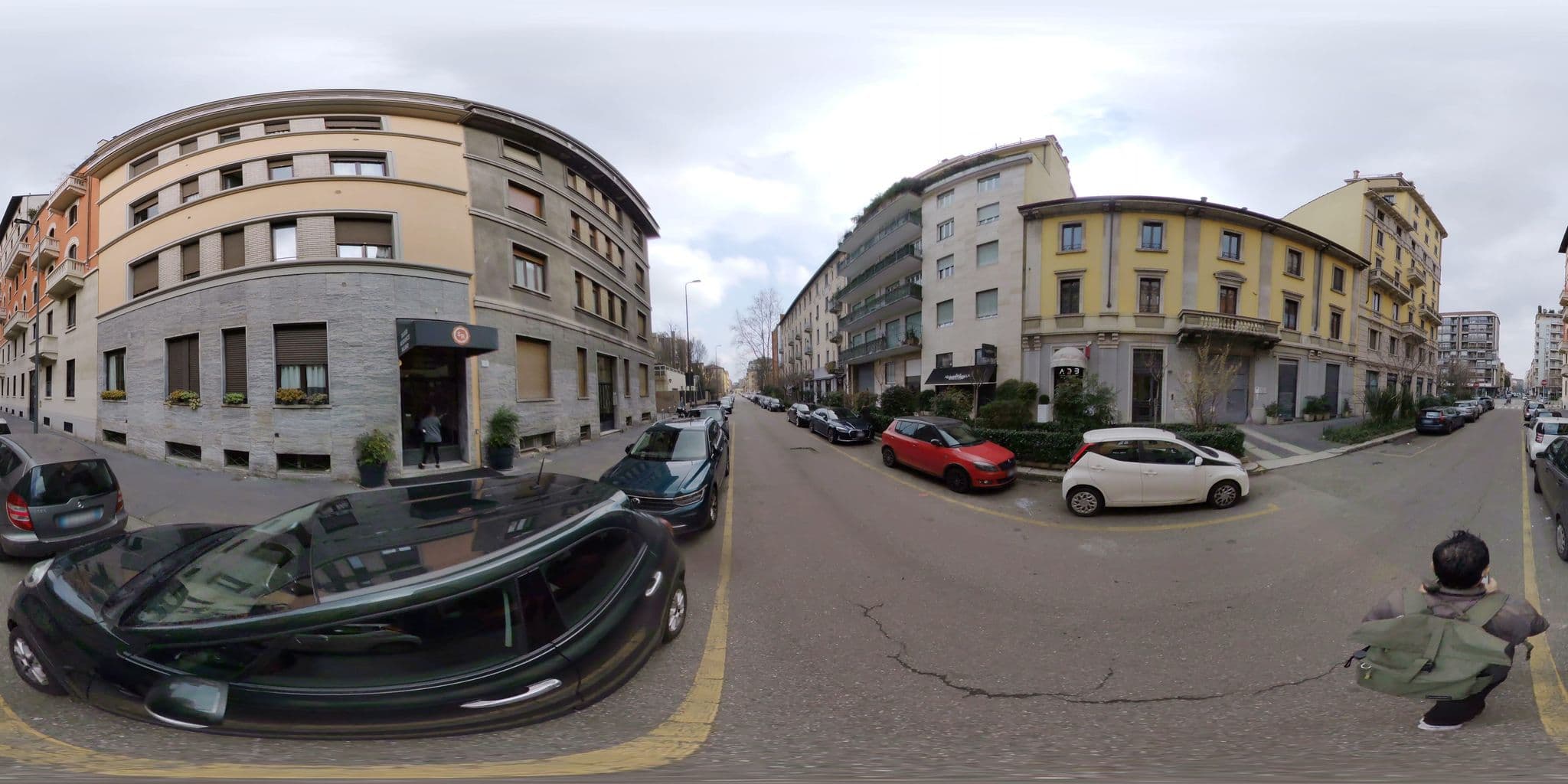 Street view near Sigieri Residence Milano, Milan — © mapconcierge (CC BY-SA · Mapillary)