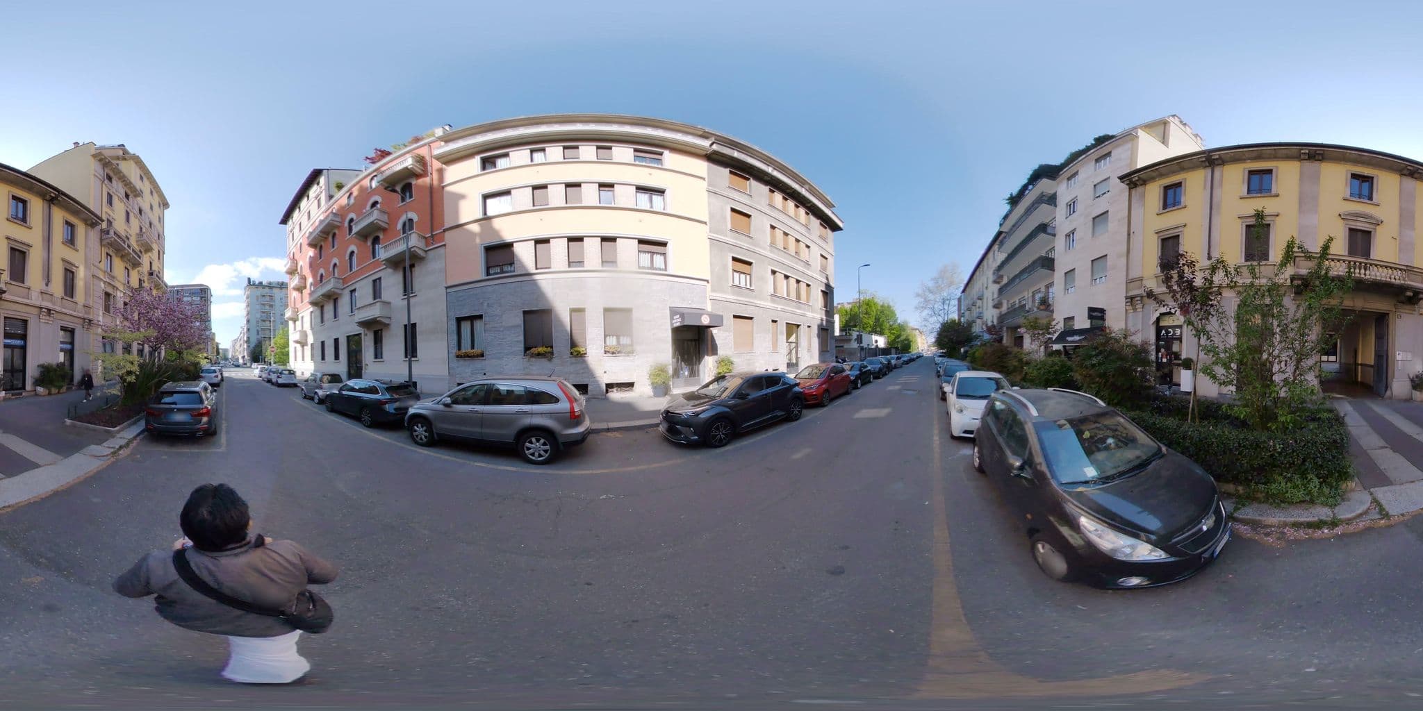 Street view near Montenero SAS, Milan — © mapconcierge (CC BY-SA · Mapillary)