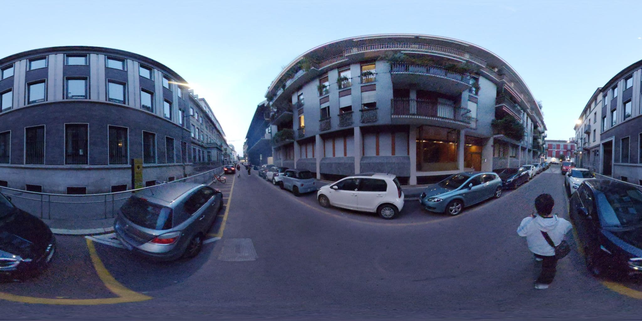 Street view near Titty House - Crocetta, Milan — © mapconcierge (CC BY-SA · Mapillary)