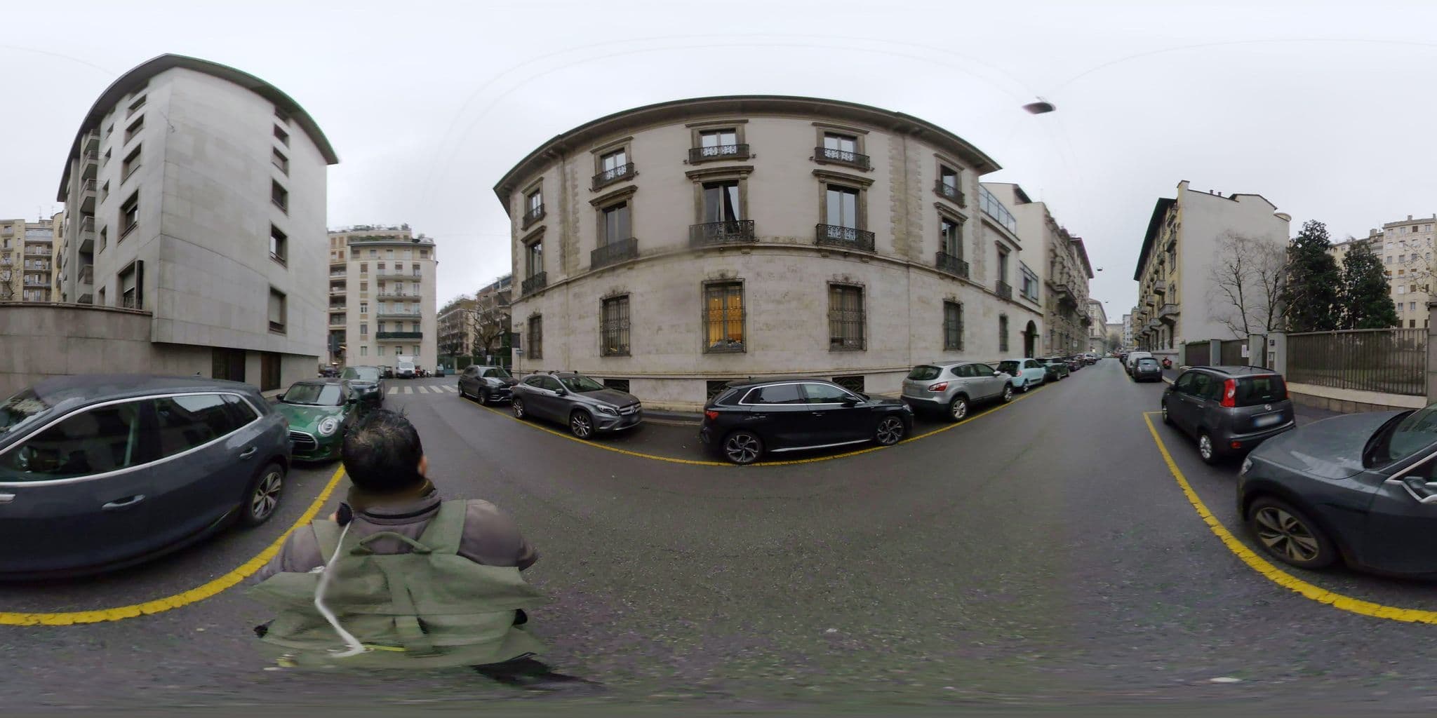 Street view near Chateaux monforte, Milan — © mapconcierge (CC BY-SA · Mapillary)