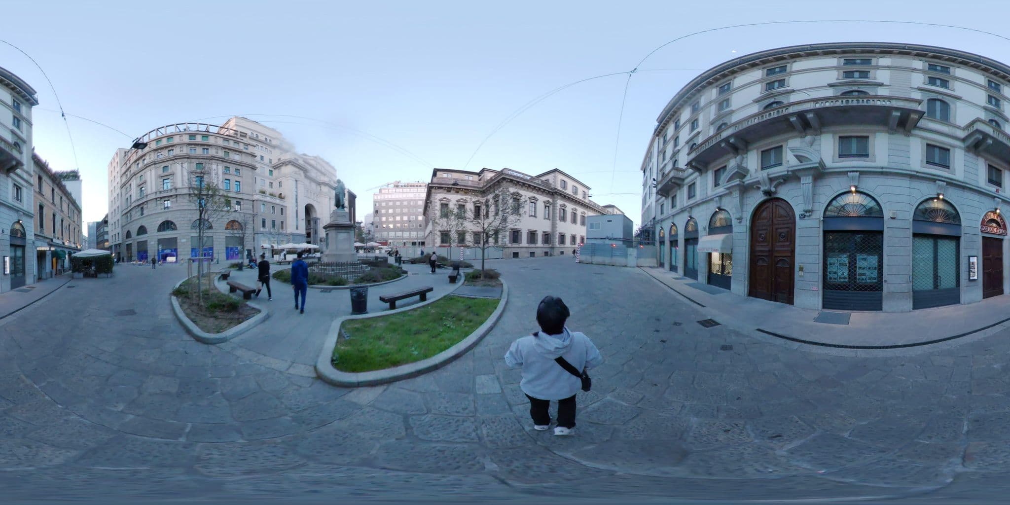 Street view near Inna Best House, Milan — © mapconcierge (CC BY-SA · Mapillary)