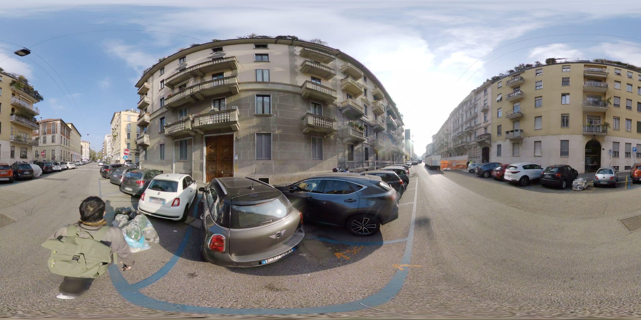 Street view near Hotel Medea, Milan — © mapconcierge (CC BY-SA · Mapillary)