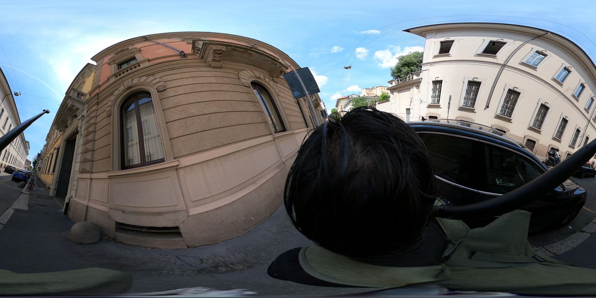 Street view near Qstello, Milan — © mapconcierge (CC BY-SA · Mapillary)