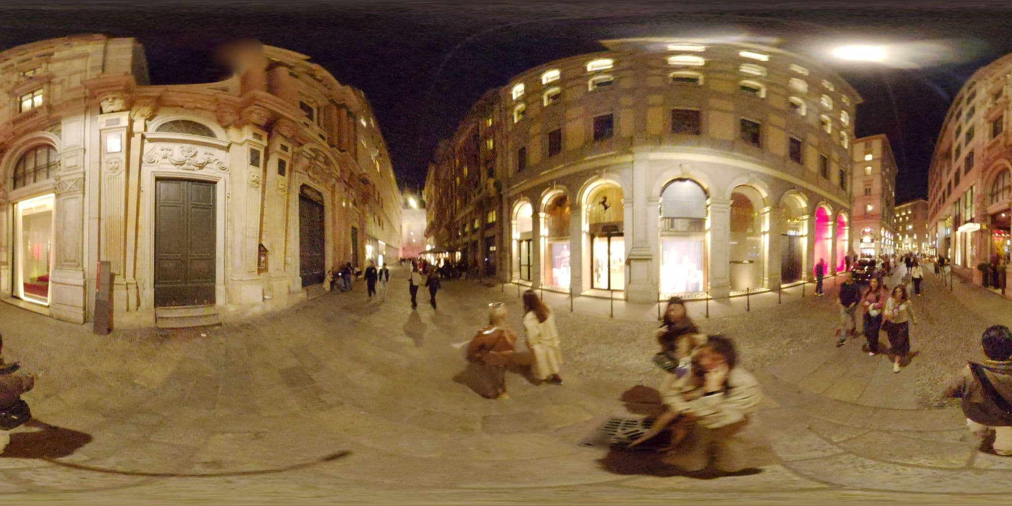 Street view near Townhouse Street Duomo, Milan — © mapconcierge (CC BY-SA · Mapillary)