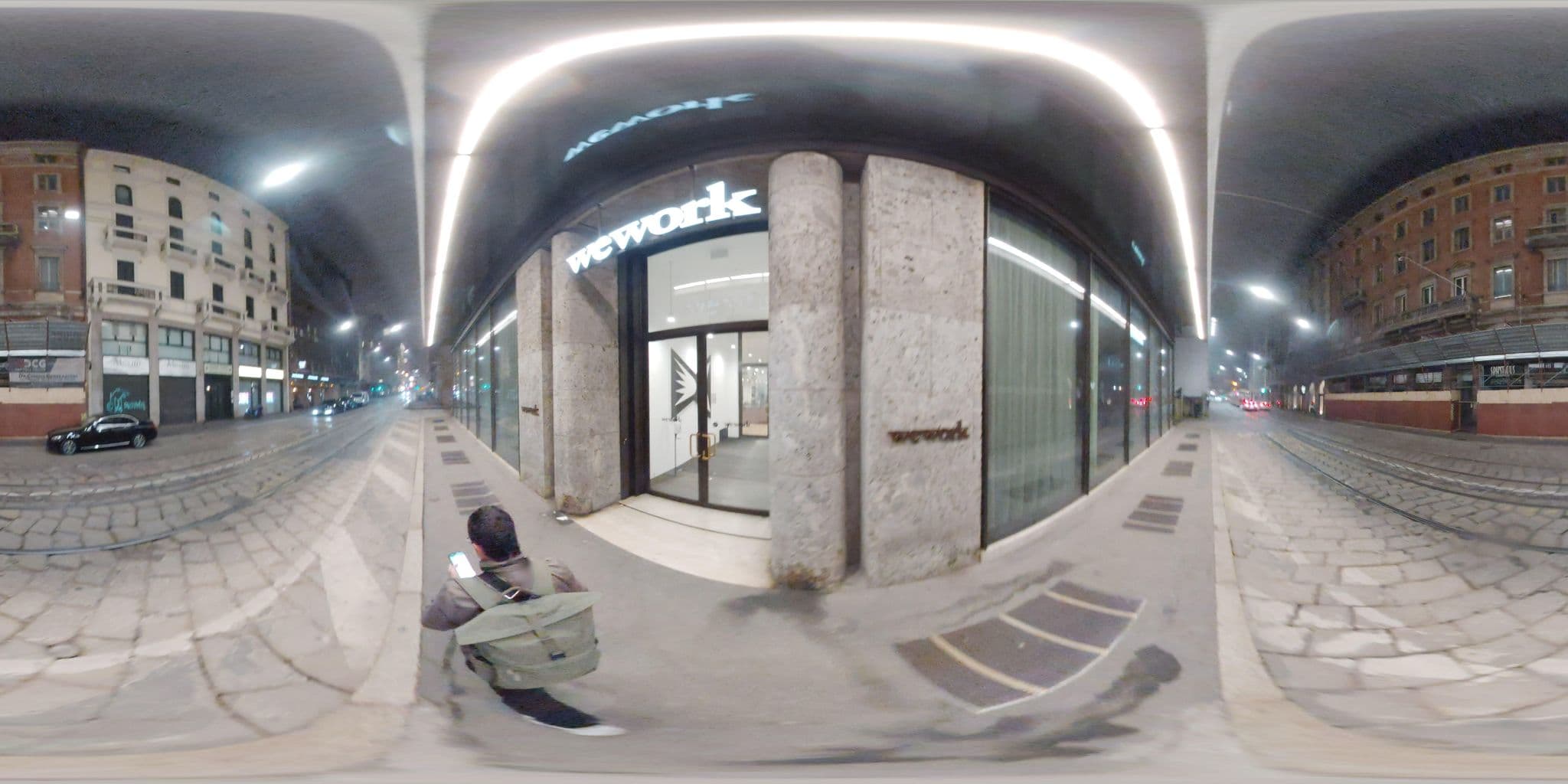 Street view near Fiorentini Residence Milano, Milan — © mapconcierge (CC BY-SA · Mapillary)