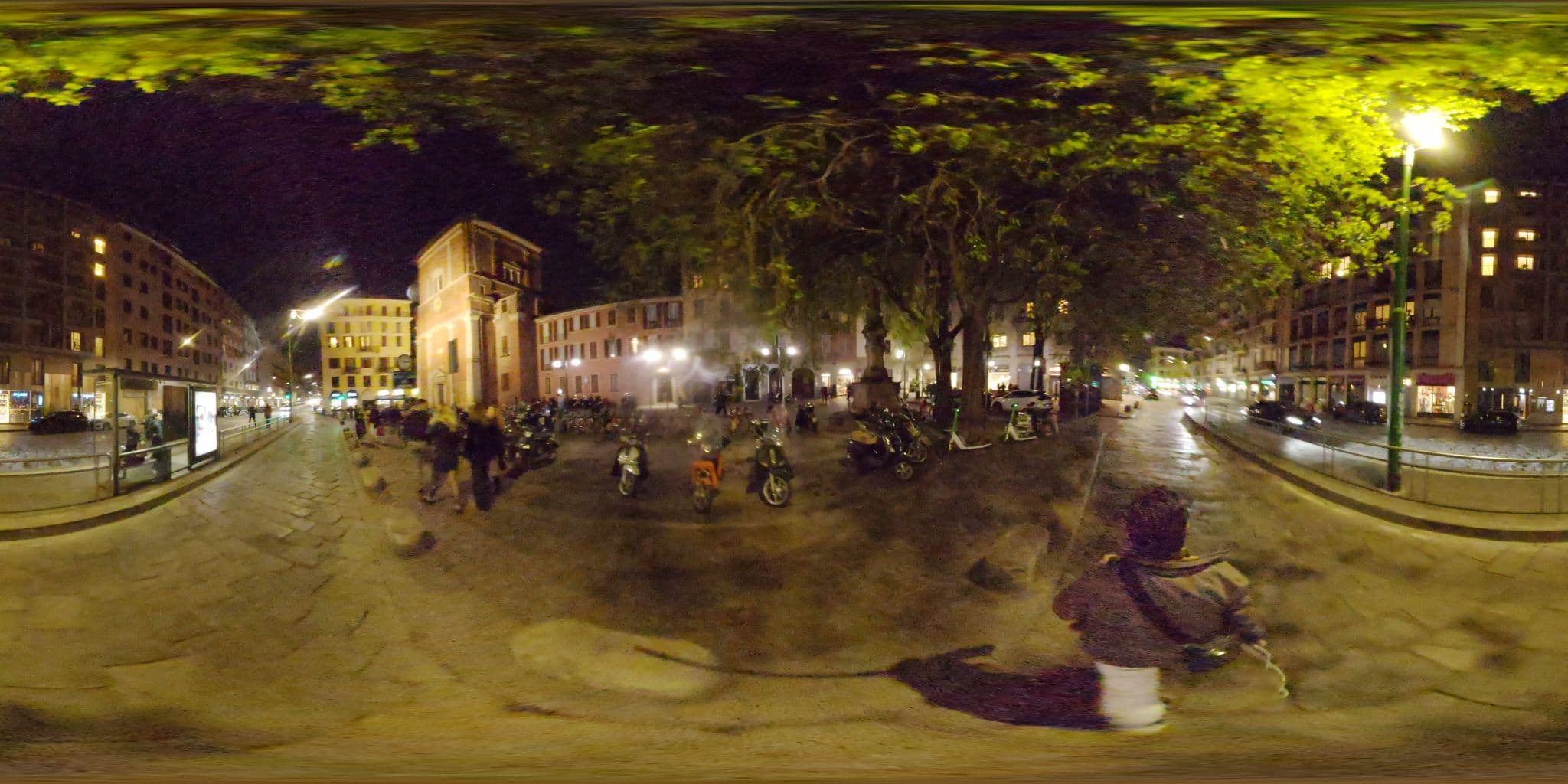 Street view near Sonder Manzoni, Milan — © mapconcierge (CC BY-SA · Mapillary)