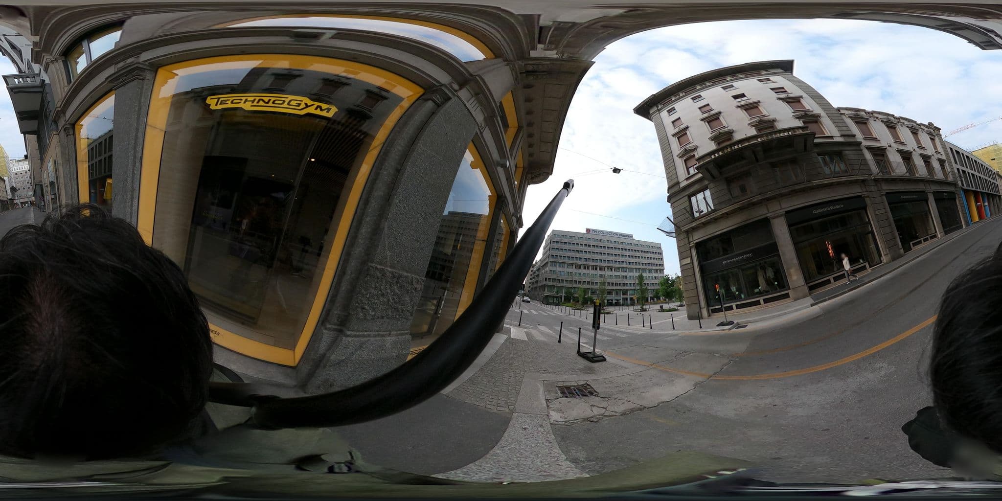 Street view near ApartHotel Durini, Milan — © mapconcierge (CC BY-SA · Mapillary)