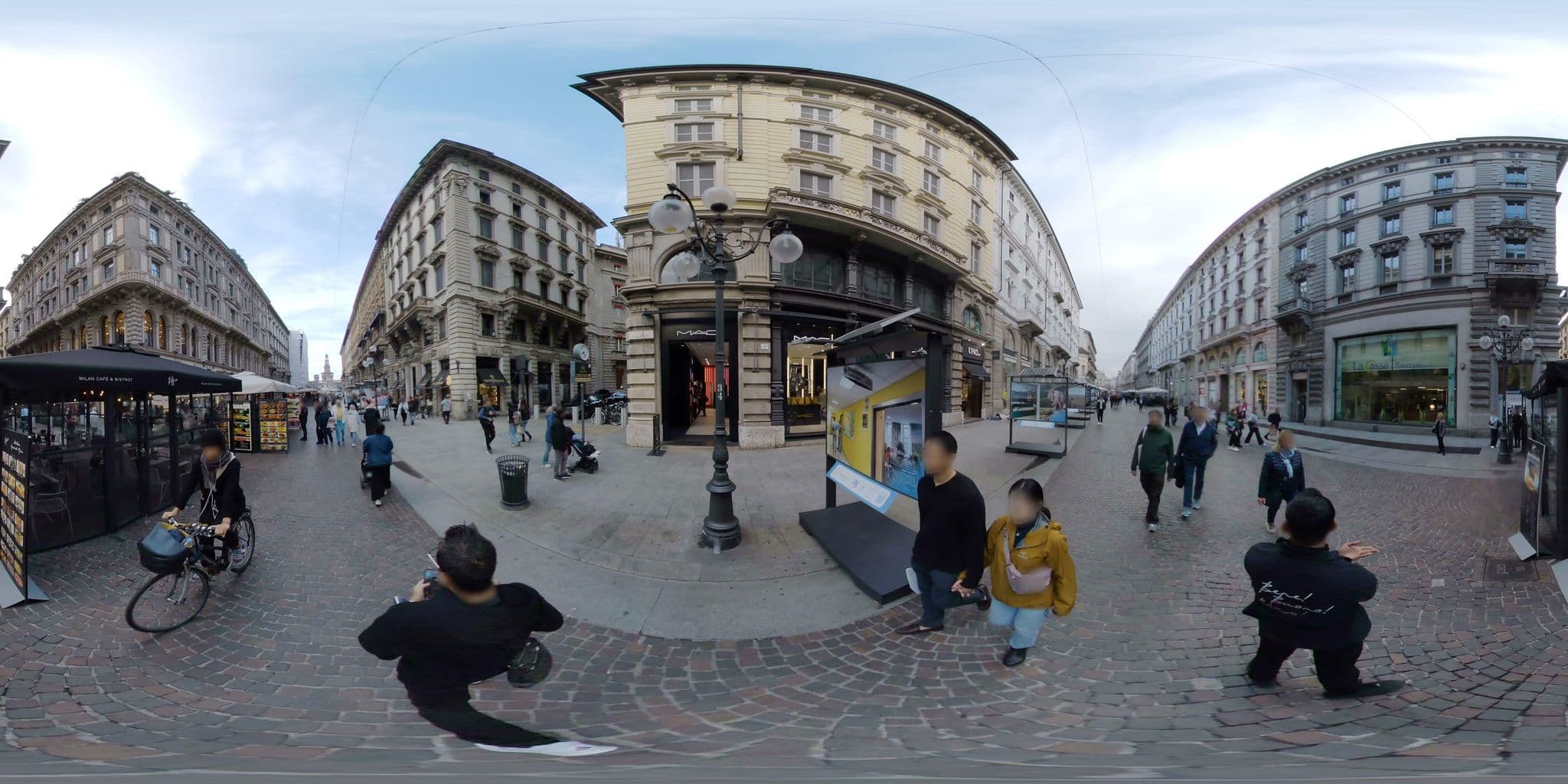 Street view near Trip Hotel, Milan — © mapconcierge (CC BY-SA · Mapillary)