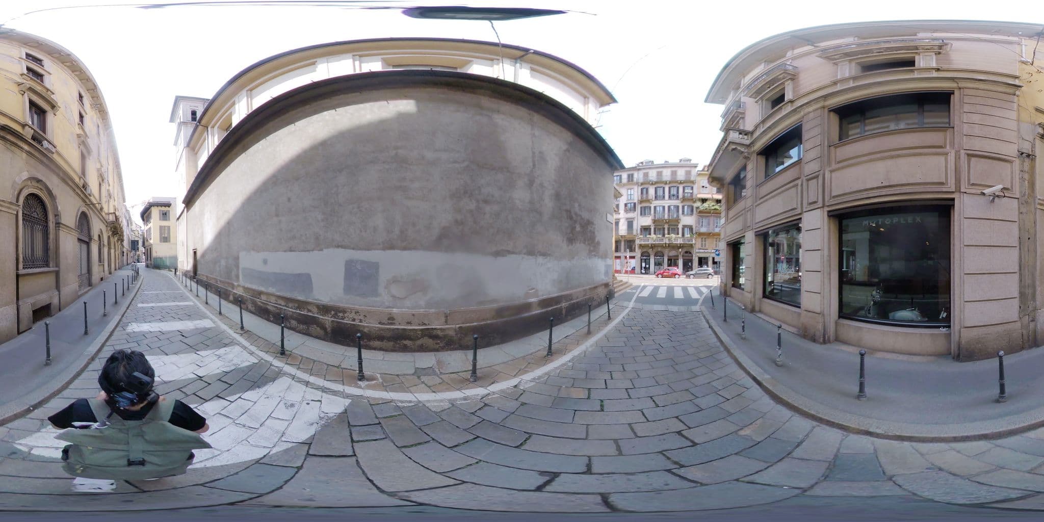 Street view near B&B Hotel Milano Centro Duomo, Milan — © mapconcierge (CC BY-SA · Mapillary)