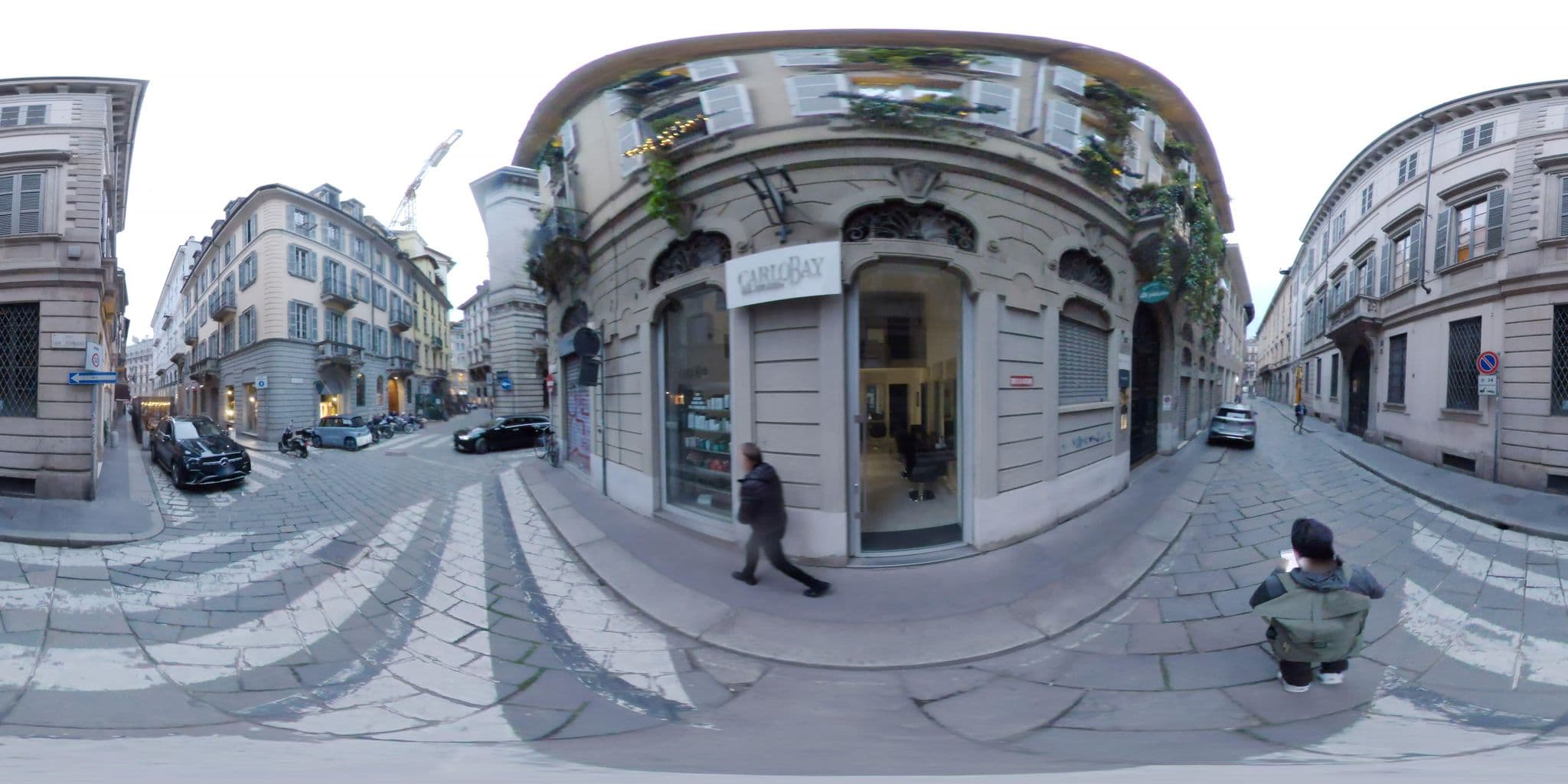 Street view near Alle Meraviglie, Milan — © mapconcierge (CC BY-SA · Mapillary)