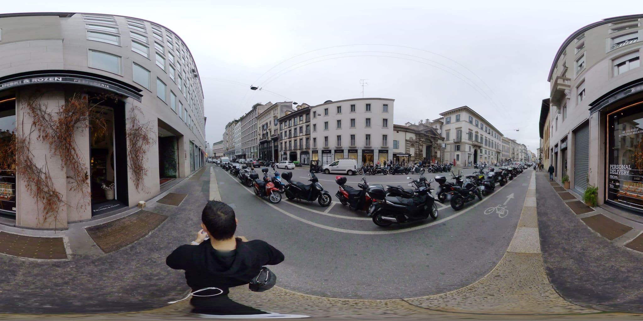 Street view near Valtur, Milan — © mapconcierge (CC BY-SA · Mapillary)