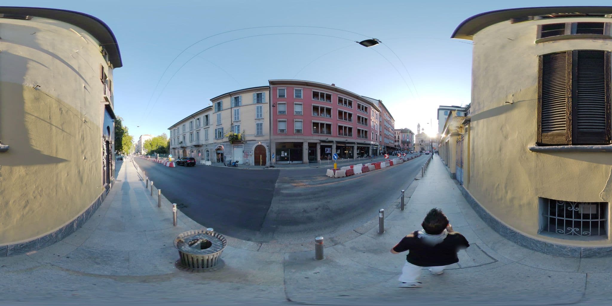 Street view near Brera Apartments in Porta Ticinese, Milan — © mapconcierge (CC BY-SA · Mapillary)