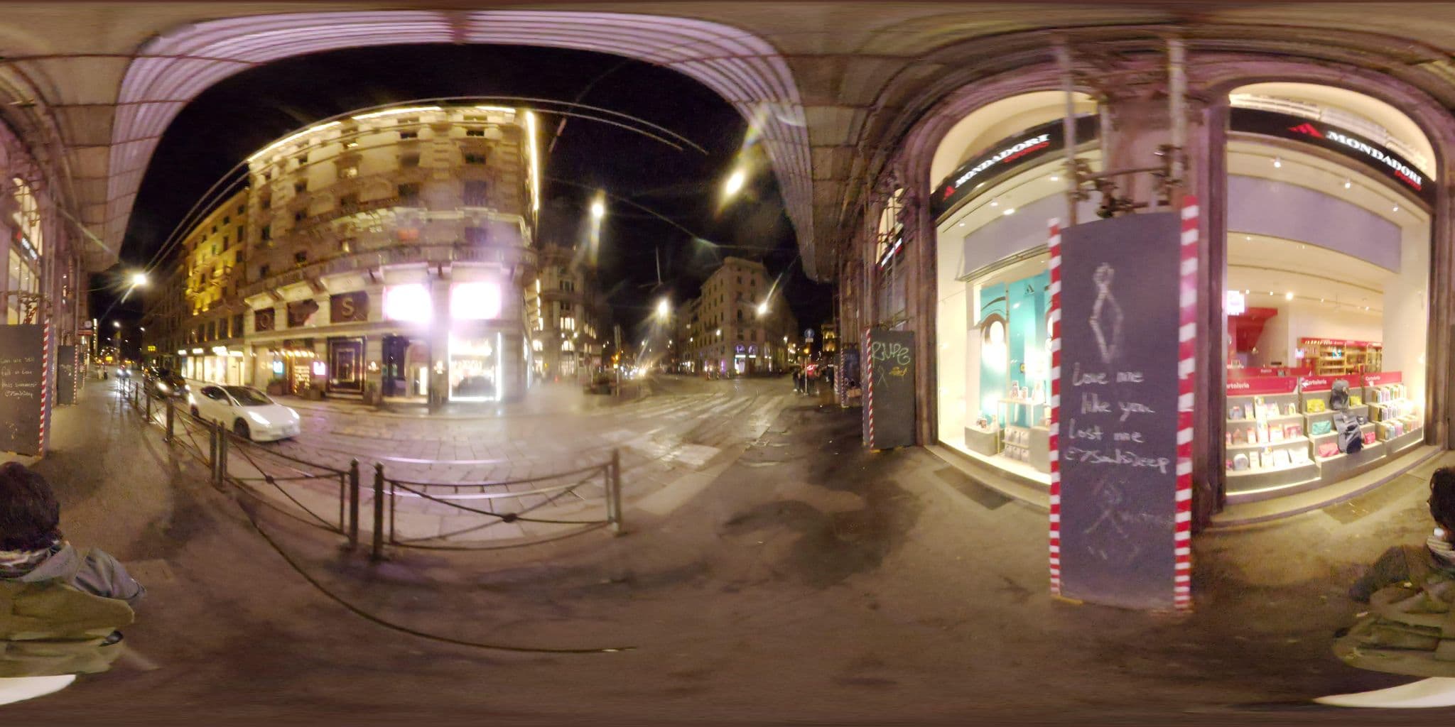Street view near Centralissimo Duomo, Milan — © mapconcierge (CC BY-SA · Mapillary)