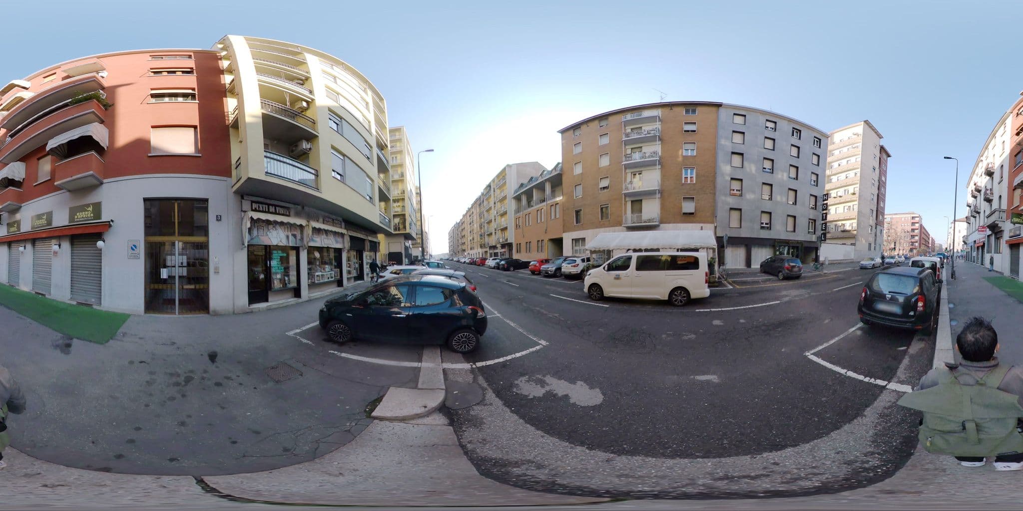 Street view near Hotel Molise, Milan — © mapconcierge (CC BY-SA · Mapillary)