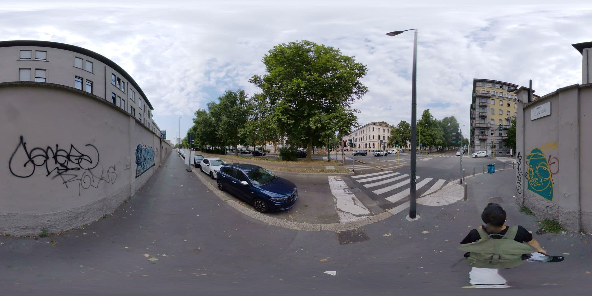 Street view near Piranesi 246, Milan — © mapconcierge (CC BY-SA · Mapillary)