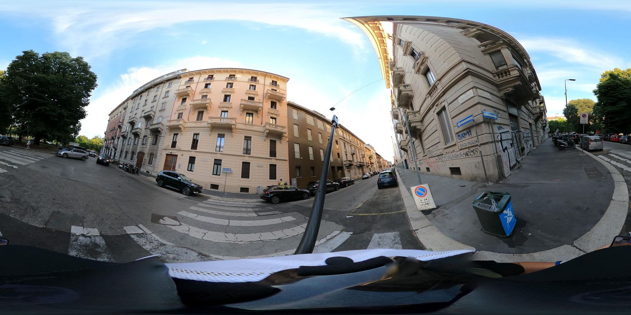 Street view near Italianway-Poma, Milan — © mapconcierge (CC BY-SA · Mapillary)