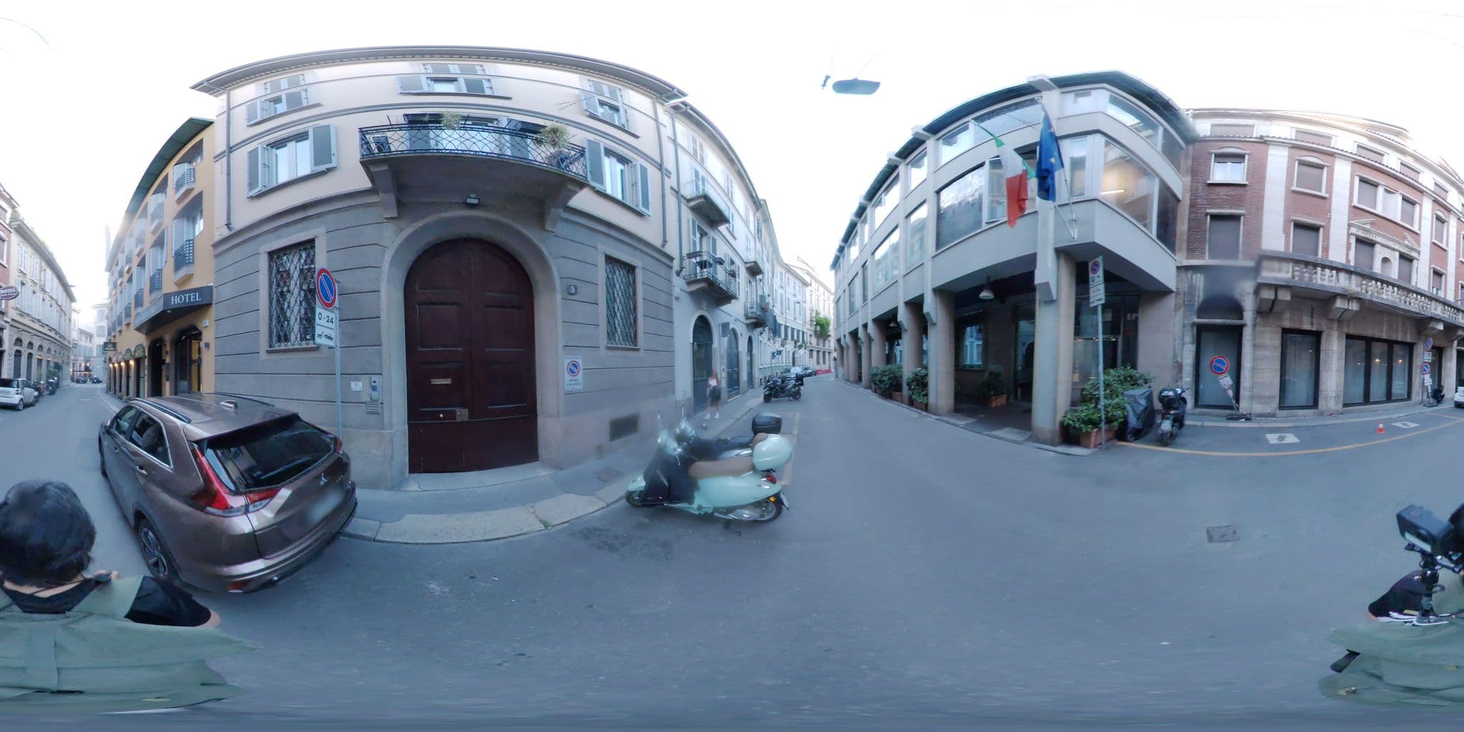 Street view near N.G.C. SRL, Brera — © mapconcierge (CC BY-SA · Mapillary)