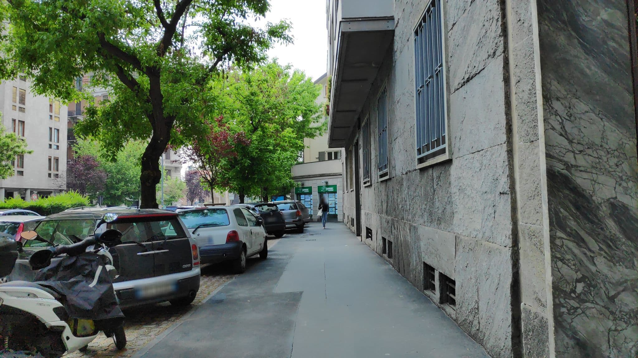 Street view near Vyta SRL, Milan — © marcuscalabresus (CC BY-SA · Mapillary)