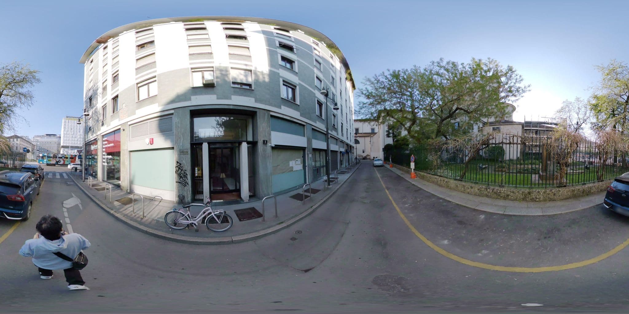 Street view near Italianway apartments, Milan — © mapconcierge (CC BY-SA · Mapillary)