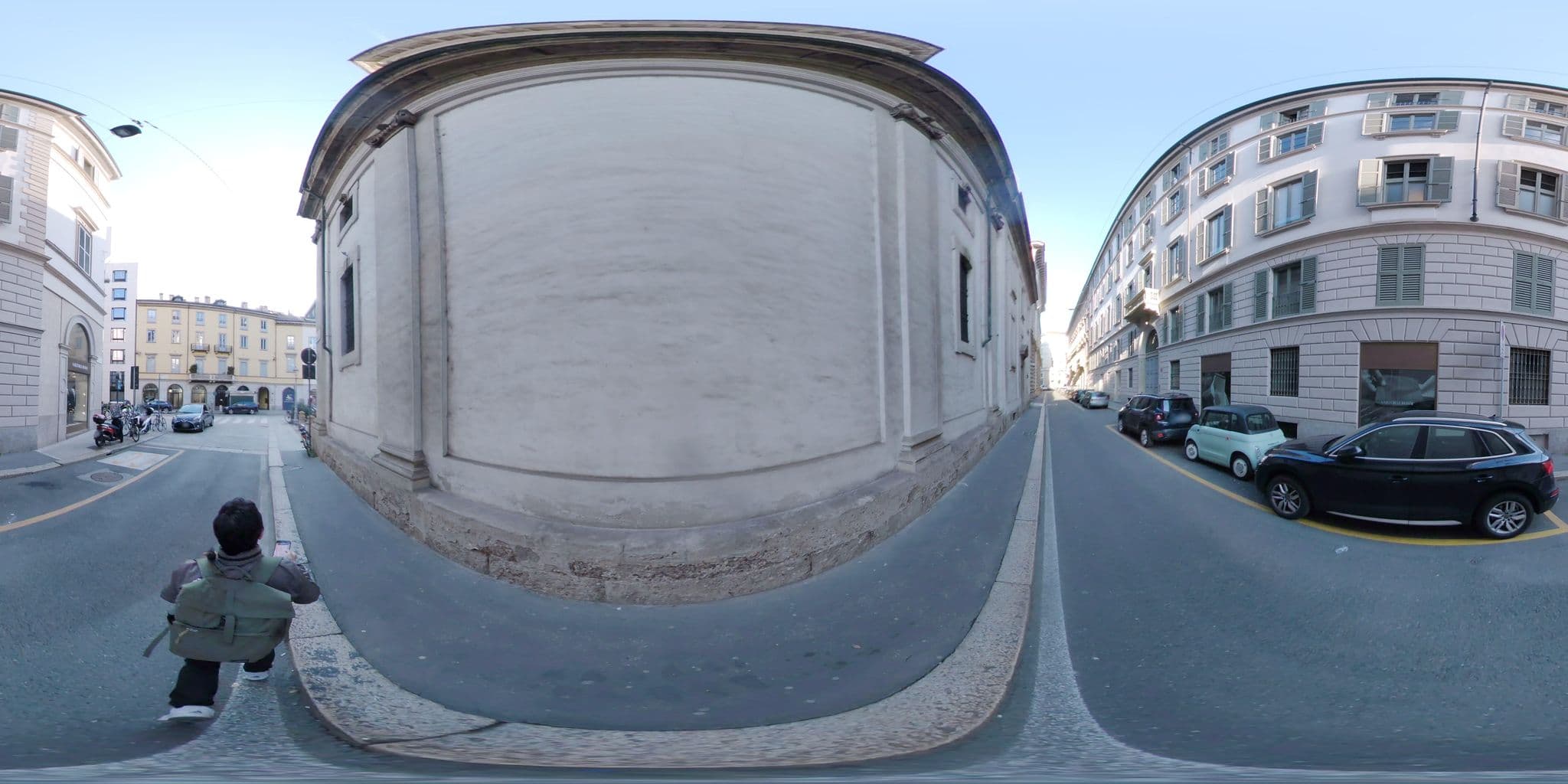 Street view near Room 409, Brera — © mapconcierge (CC BY-SA · Mapillary)