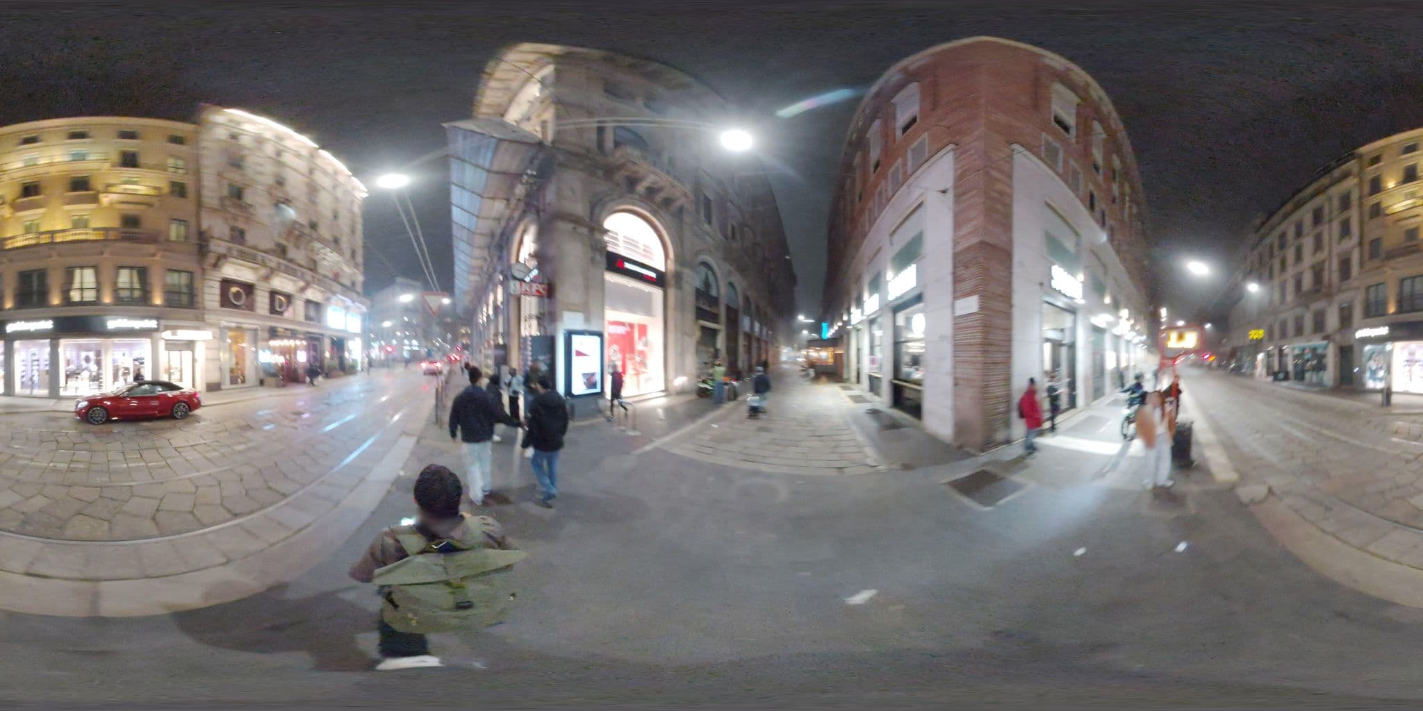 Street view near Atahotel Fieramilano Hotel Leon, Milan — © mapconcierge (CC BY-SA · Mapillary)