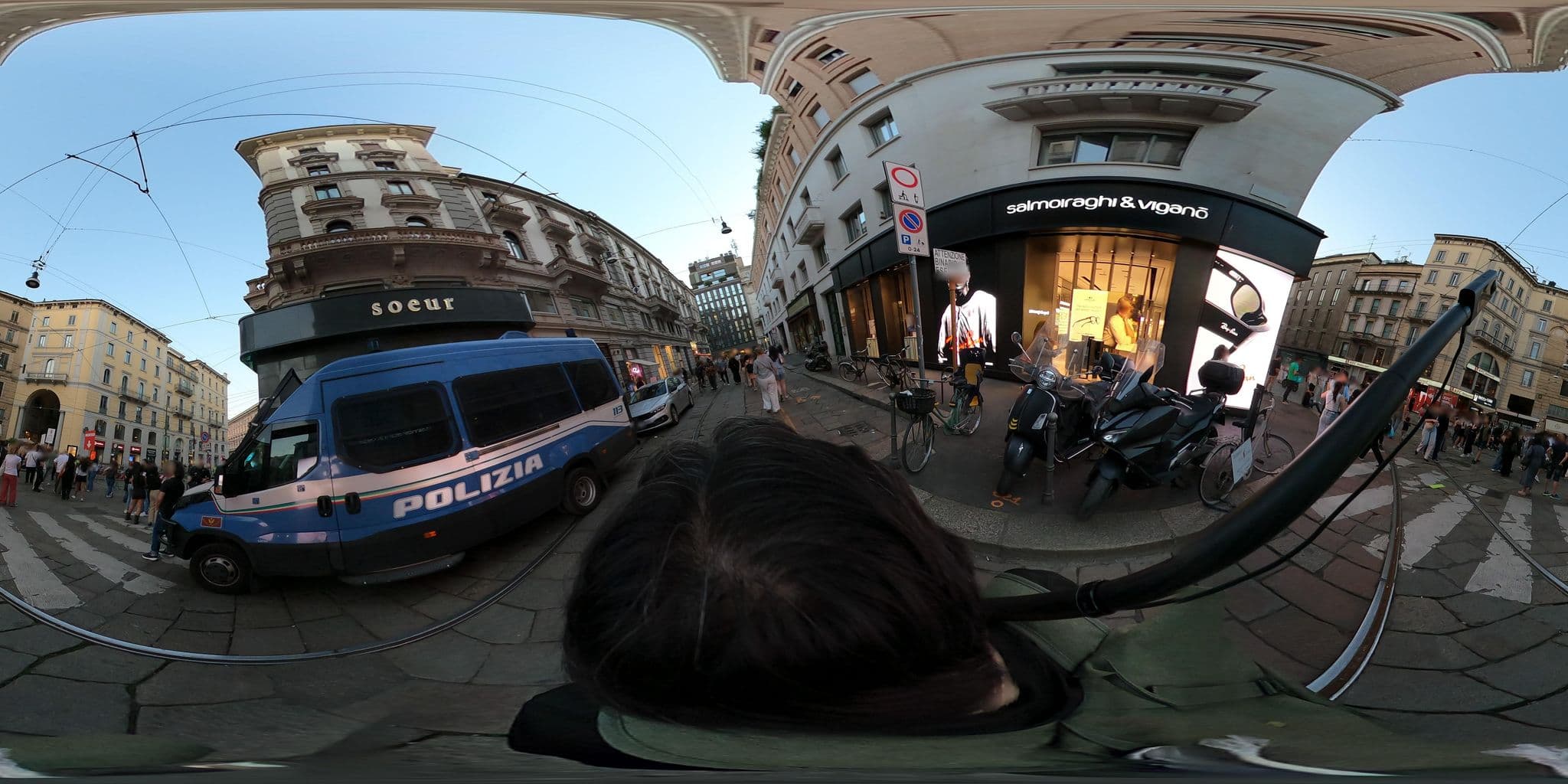 Street view near Rooms Milano Duomo, Milan — © mapconcierge (CC BY-SA · Mapillary)