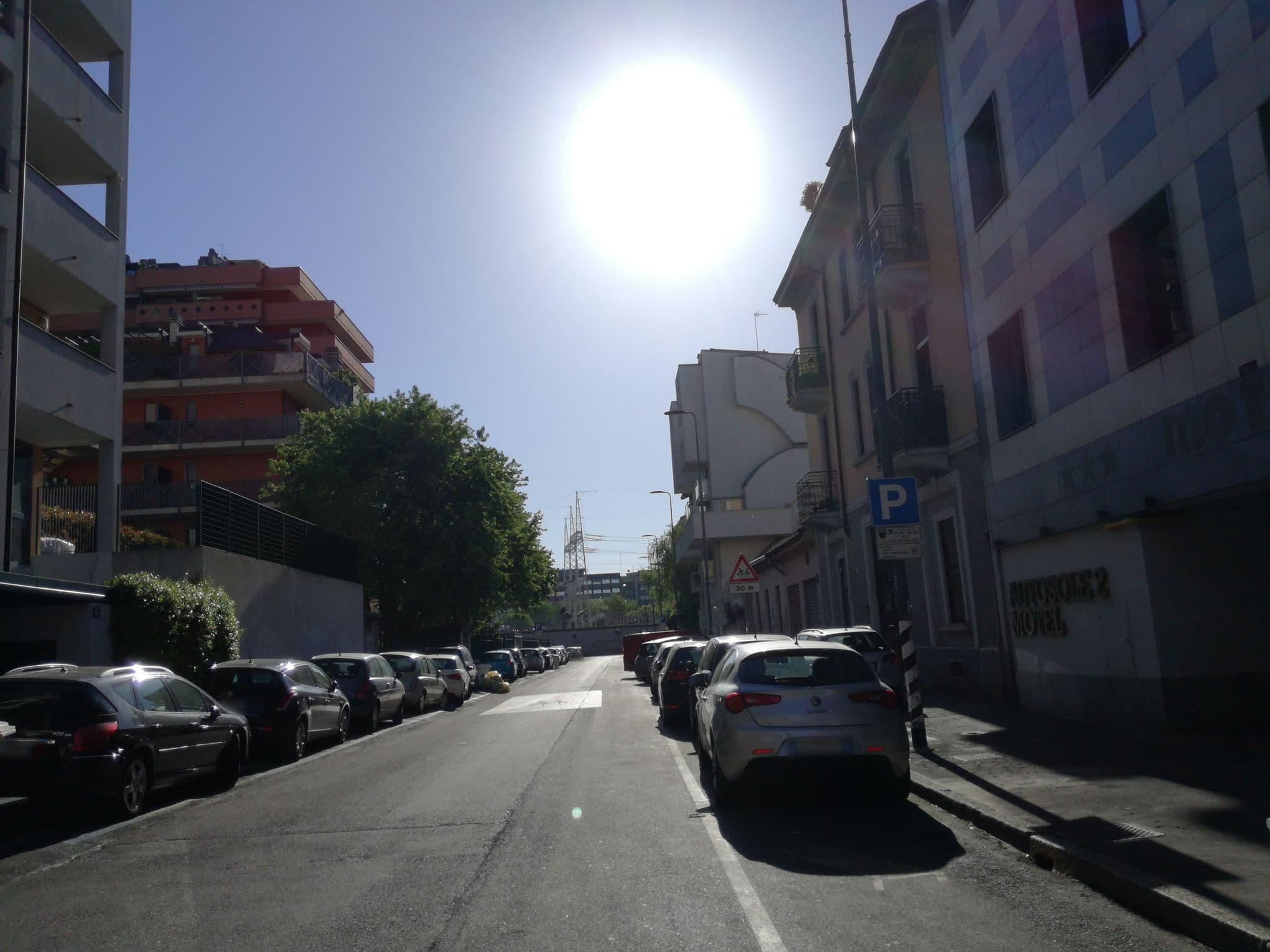 Street view near M.G.S. Alberghi e Motels SRL, Milan — © fedevice8 (CC BY-SA · Mapillary)