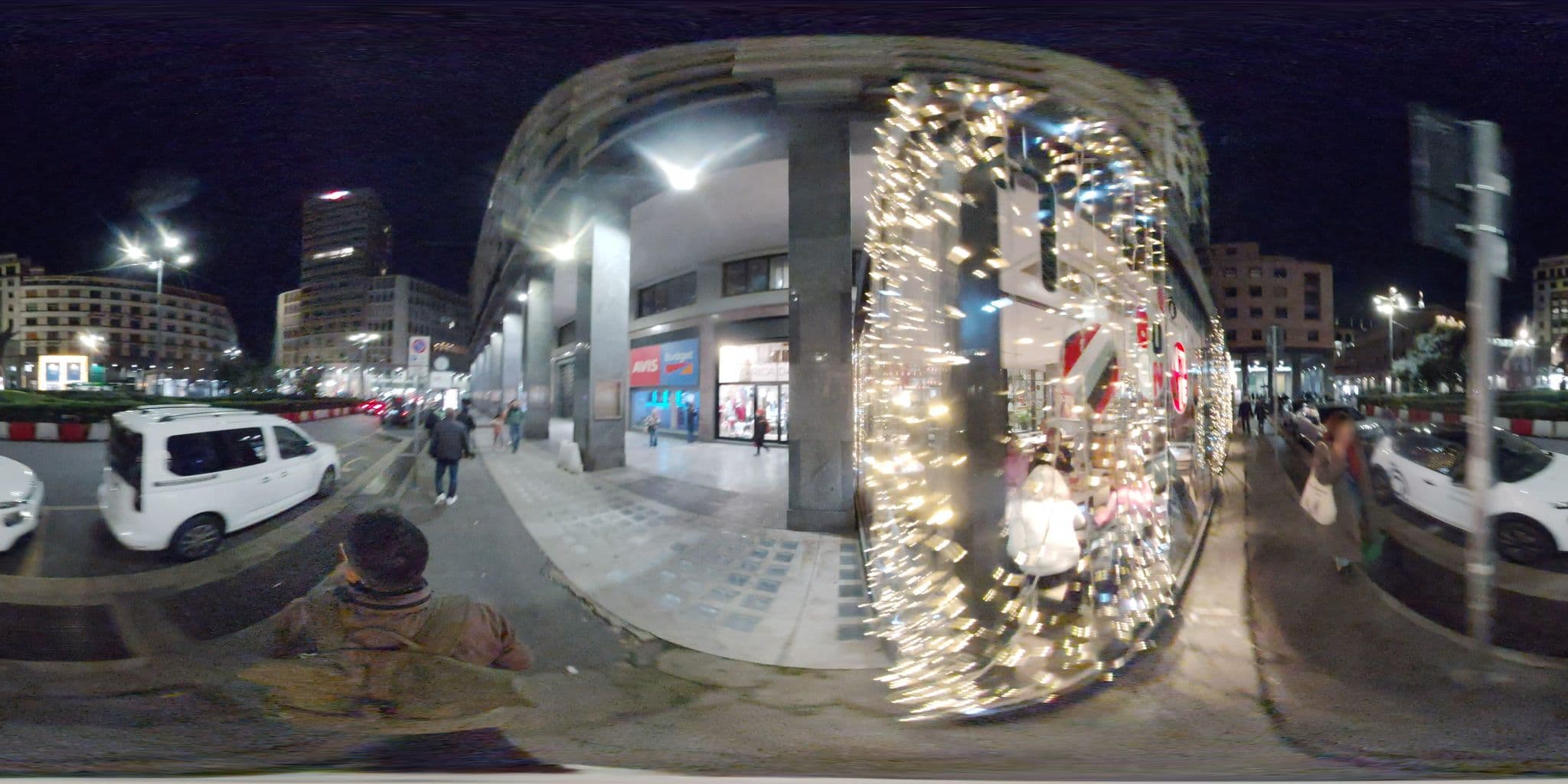 Street view near La Capannina SPA, Milan — © mapconcierge (CC BY-SA · Mapillary)