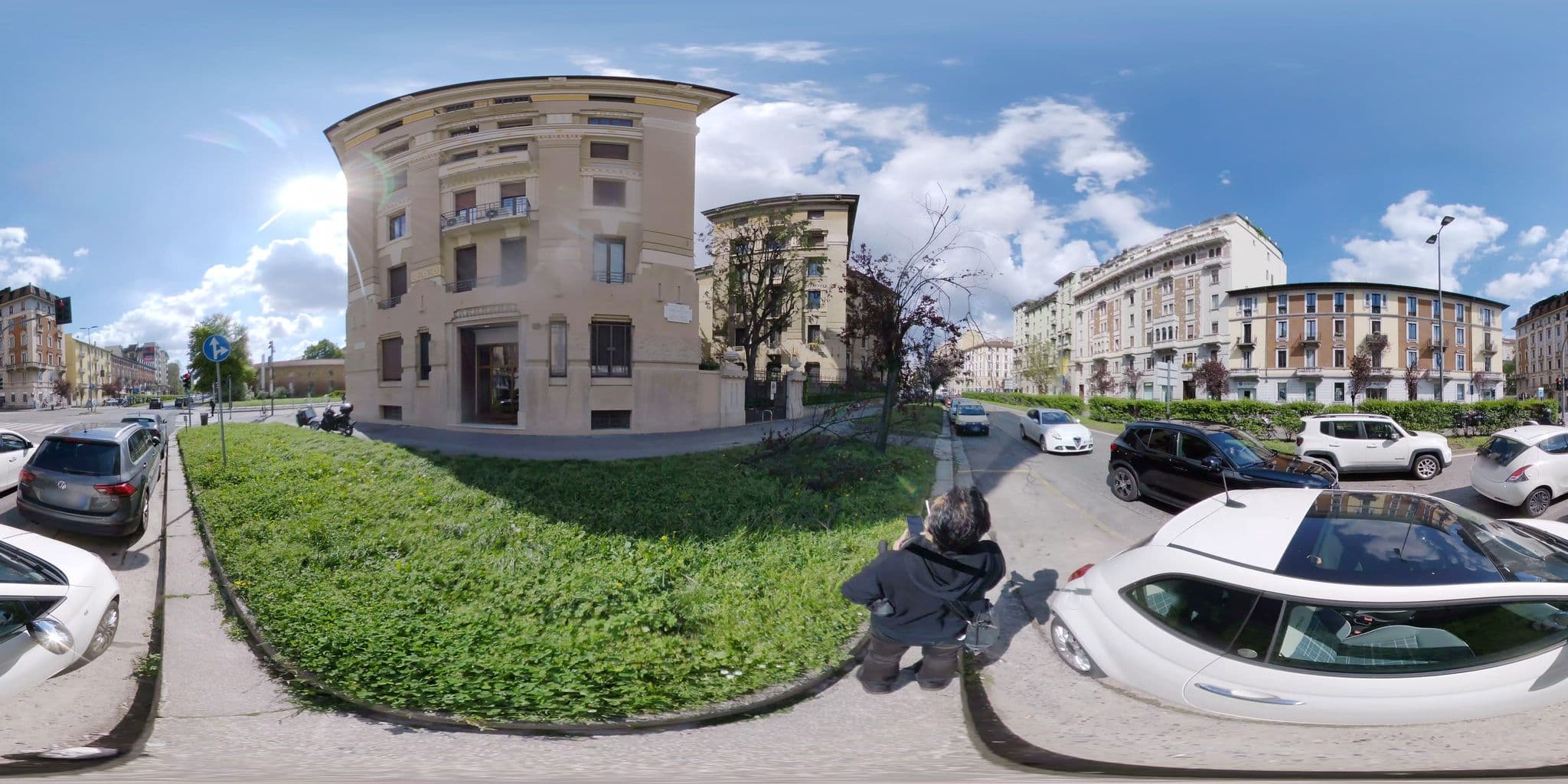 Street view near Guesthouse Foresteria Margherita Milano, Milan — © mapconcierge (CC BY-SA · Mapillary)