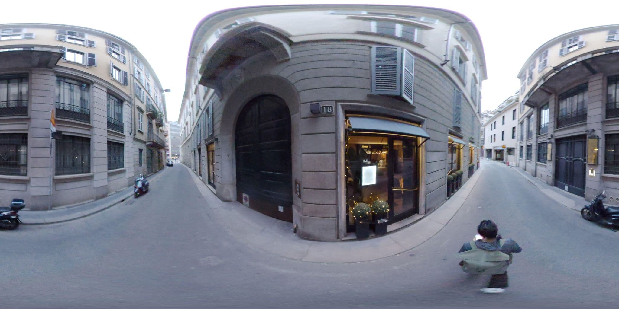 Street view near Heart Apartments Duomo Castello, Brera — © mapconcierge (CC BY-SA · Mapillary)