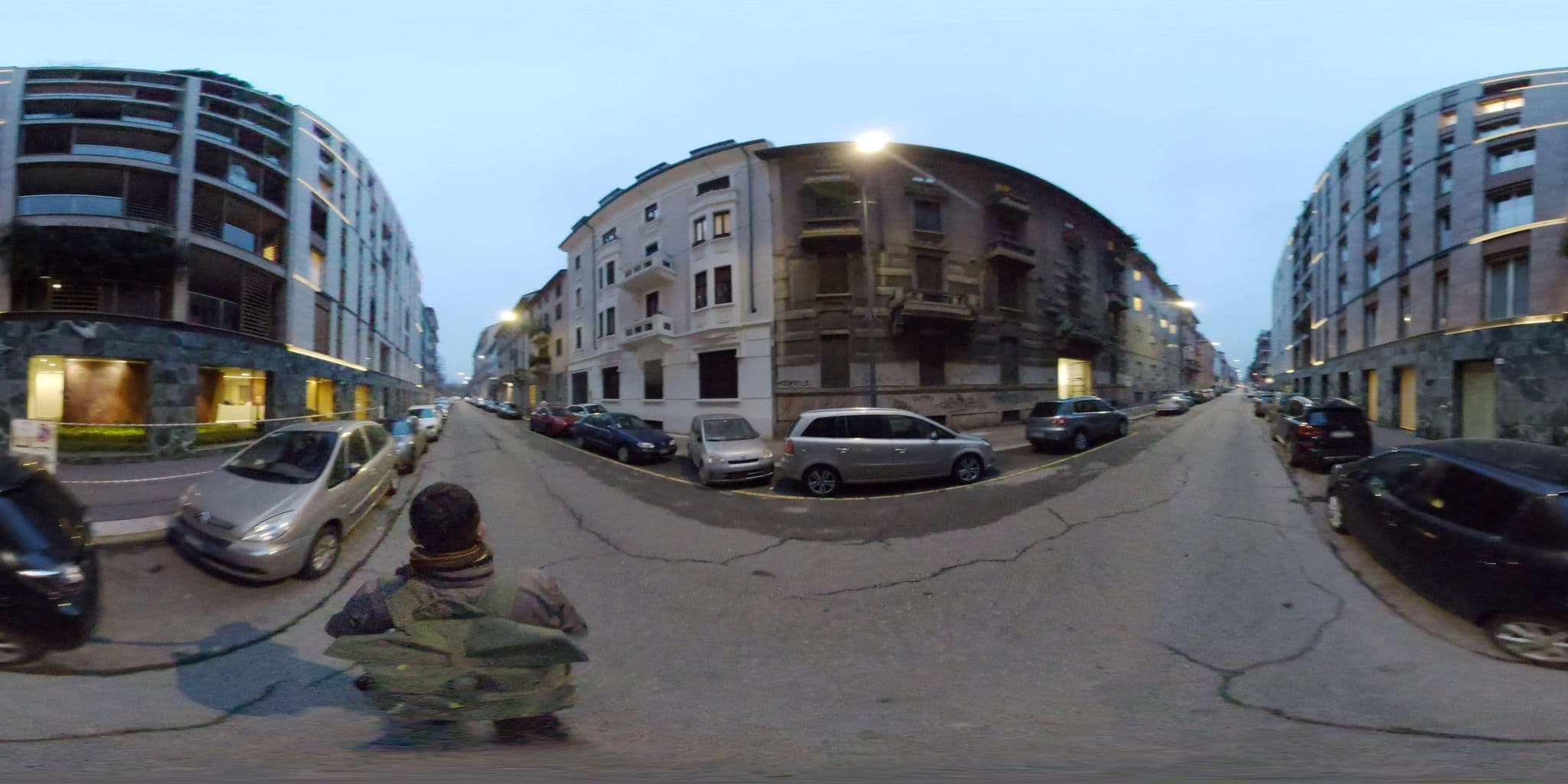Street view near Hotel Castelletto, Milan — © mapconcierge (CC BY-SA · Mapillary)