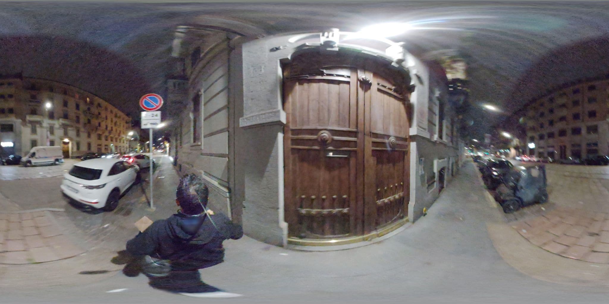 Street view near Intercontinental Hotels Italia SRL, Brera — © mapconcierge (CC BY-SA · Mapillary)