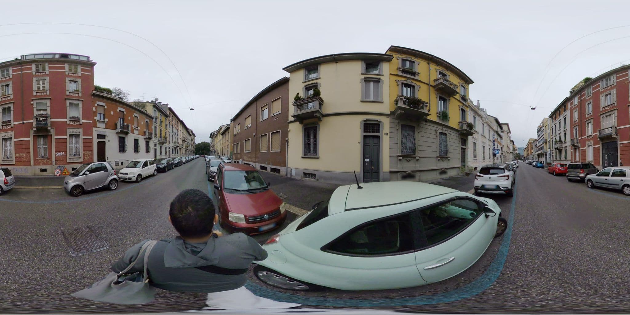 Street view near Donida Vilma, Brera — © mapconcierge (CC BY-SA · Mapillary)