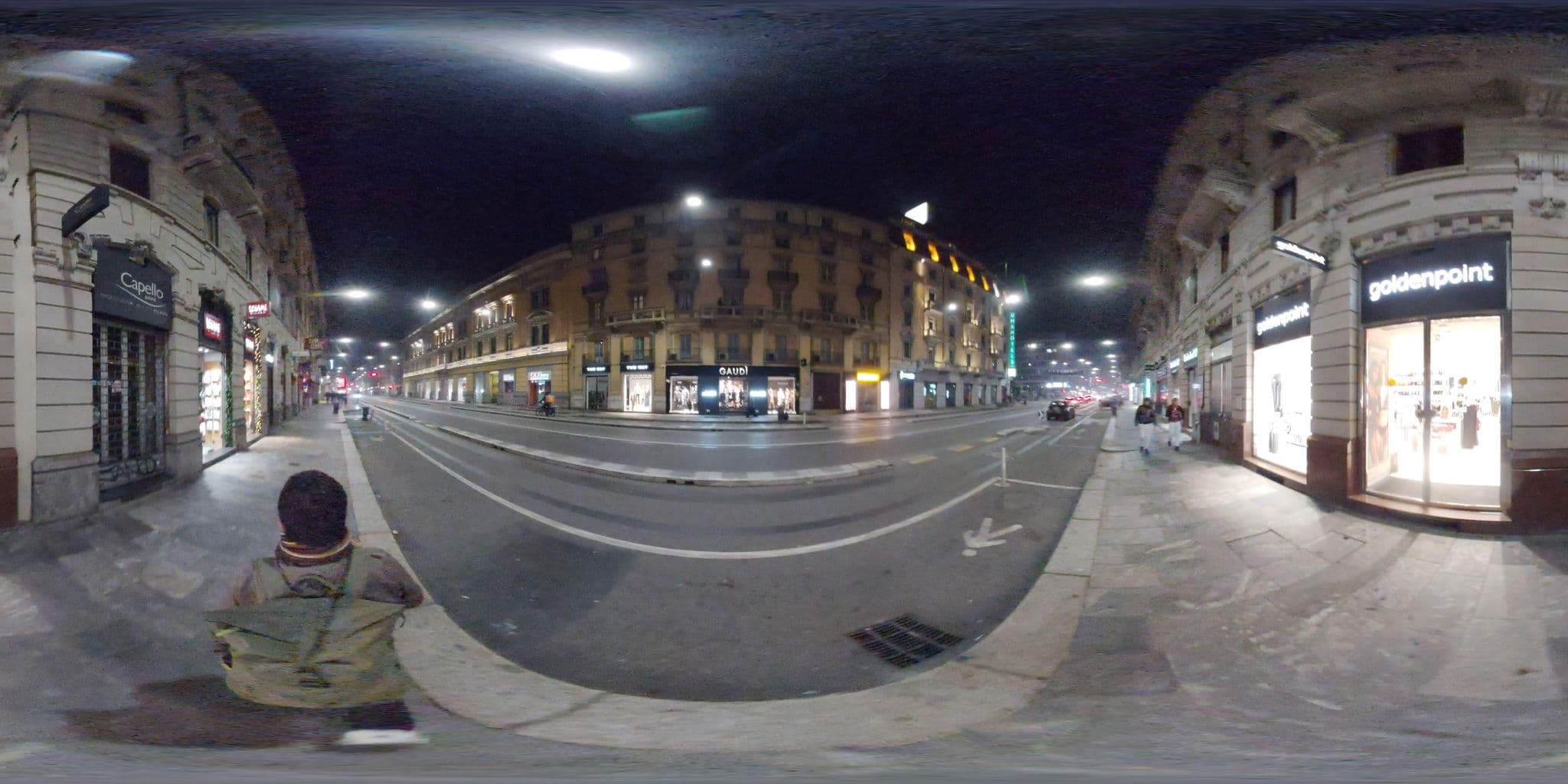 Street view near Room 607 @ Hotel Galles, Brera — © mapconcierge (CC BY-SA · Mapillary)