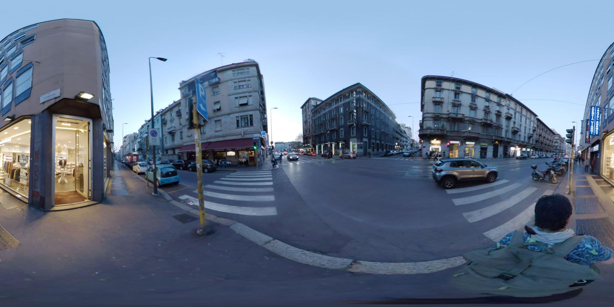Street view near 44Suite.com, Brera — © mapconcierge (CC BY-SA · Mapillary)