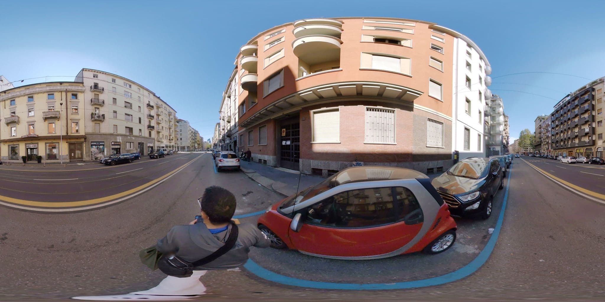Street view near B&B Civico 40, Brera — © mapconcierge (CC BY-SA · Mapillary)