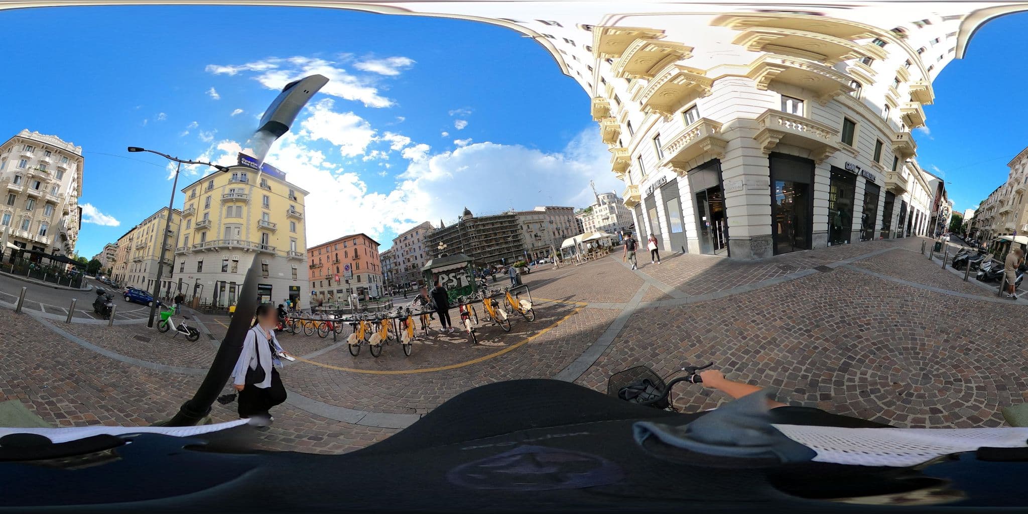 Street view near B&B Monteverdi, Brera — © mapconcierge (CC BY-SA · Mapillary)